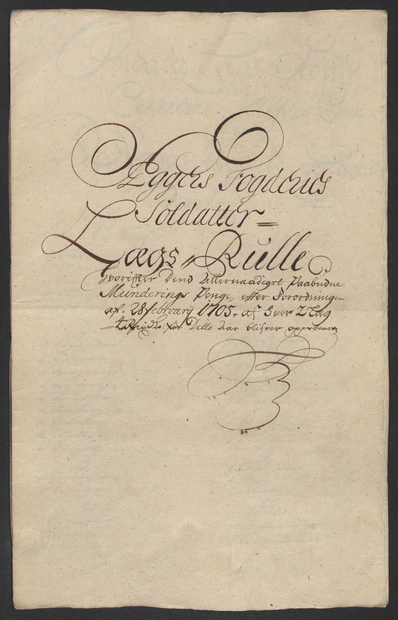 Rentekammeret inntil 1814, Reviderte regnskaper, Fogderegnskap, AV/RA-EA-4092/R10/L0446: Fogderegnskap Aker og Follo, 1705-1706, p. 45