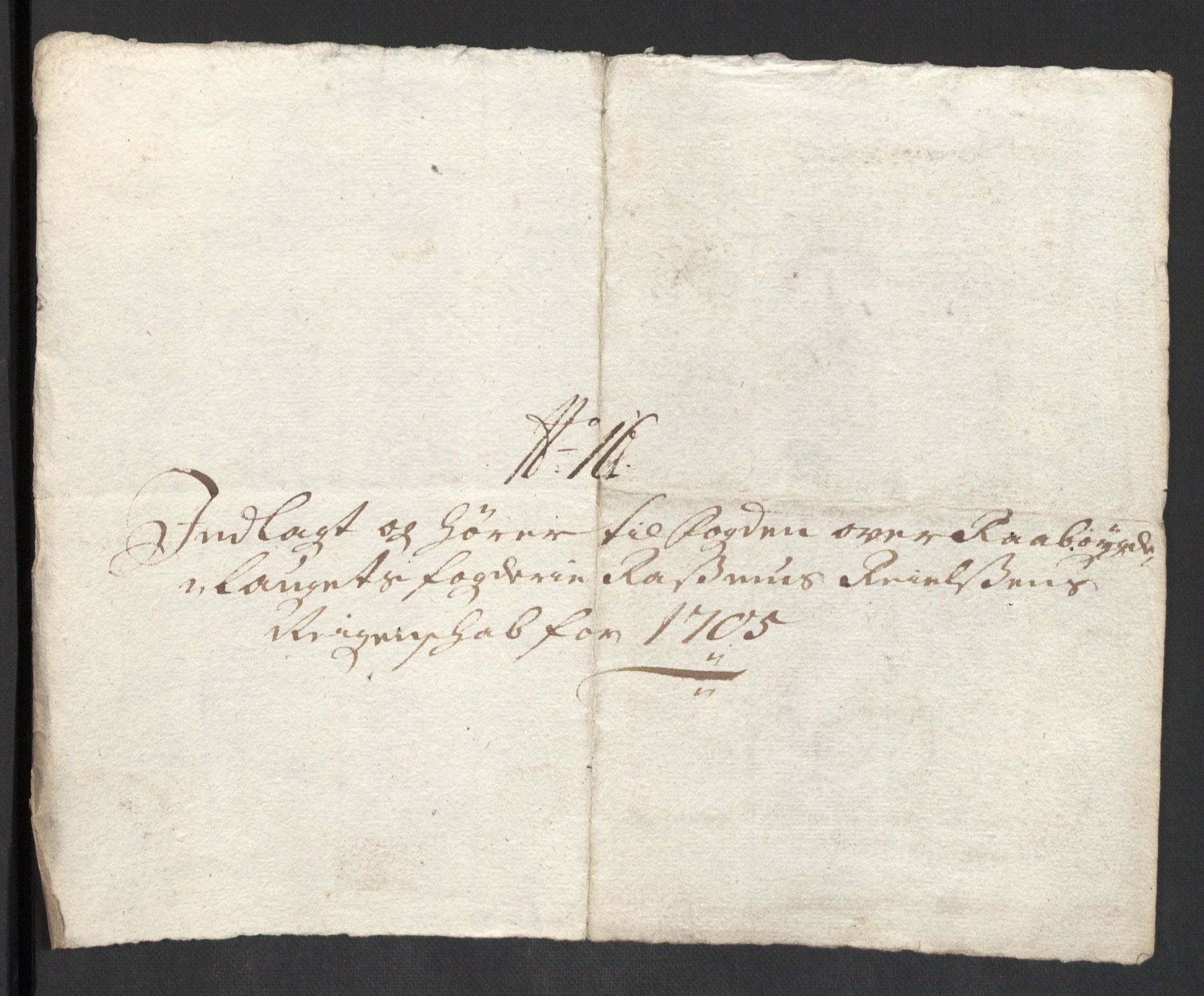 Rentekammeret inntil 1814, Reviderte regnskaper, Fogderegnskap, AV/RA-EA-4092/R40/L2447: Fogderegnskap Råbyggelag, 1703-1705, p. 415