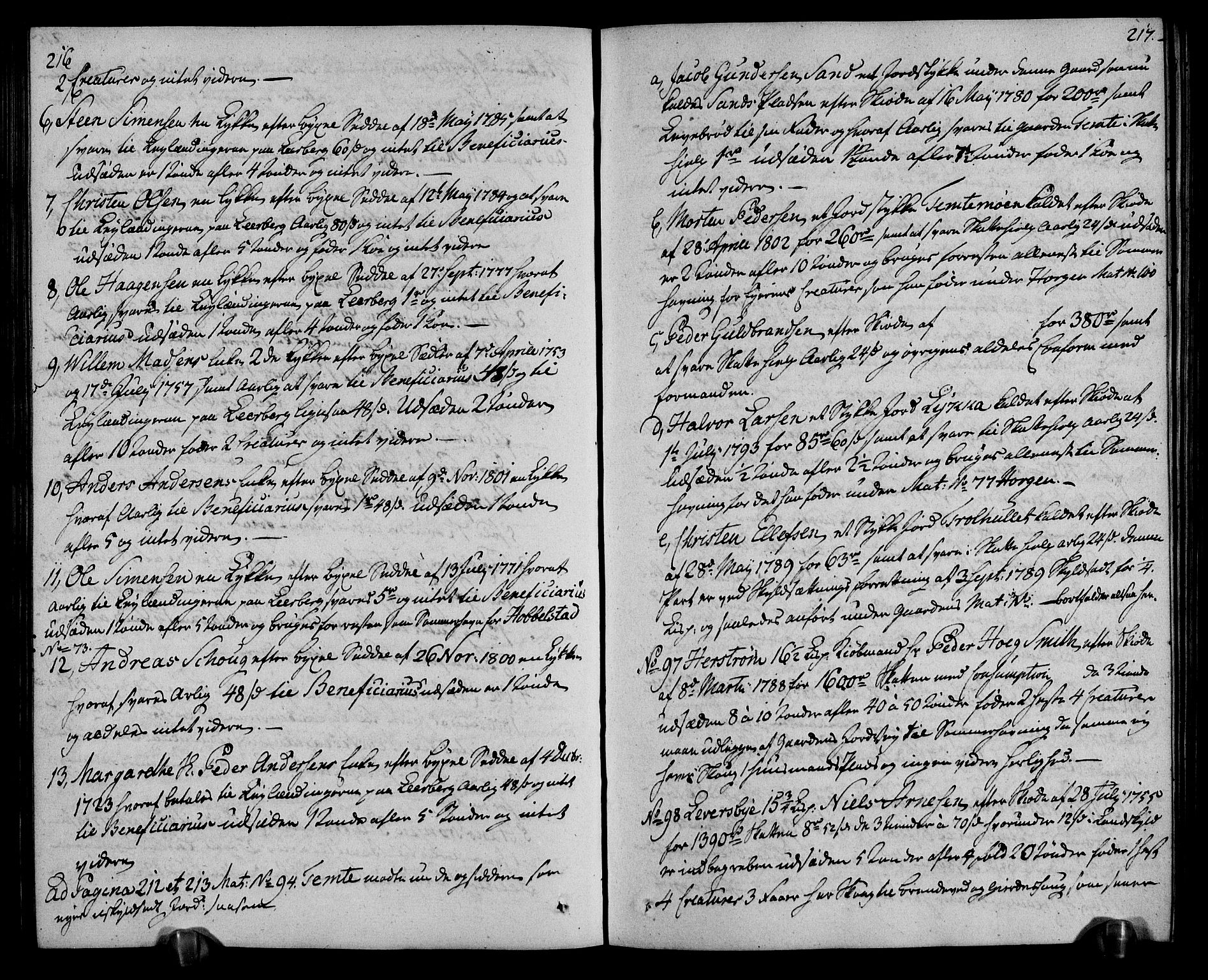 Rentekammeret inntil 1814, Realistisk ordnet avdeling, AV/RA-EA-4070/N/Ne/Nea/L0058: Buskerud fogderi. Deliberasjonsprotokoll, 1803, p. 112