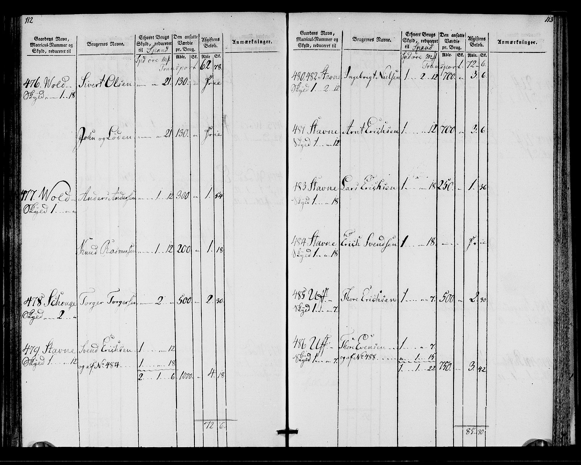 Rentekammeret inntil 1814, Realistisk ordnet avdeling, AV/RA-EA-4070/N/Ne/Nea/L0137: Orkdal og Gauldal fogderi. Oppebørselsregister for Orkdalen, 1803-1804, p. 58