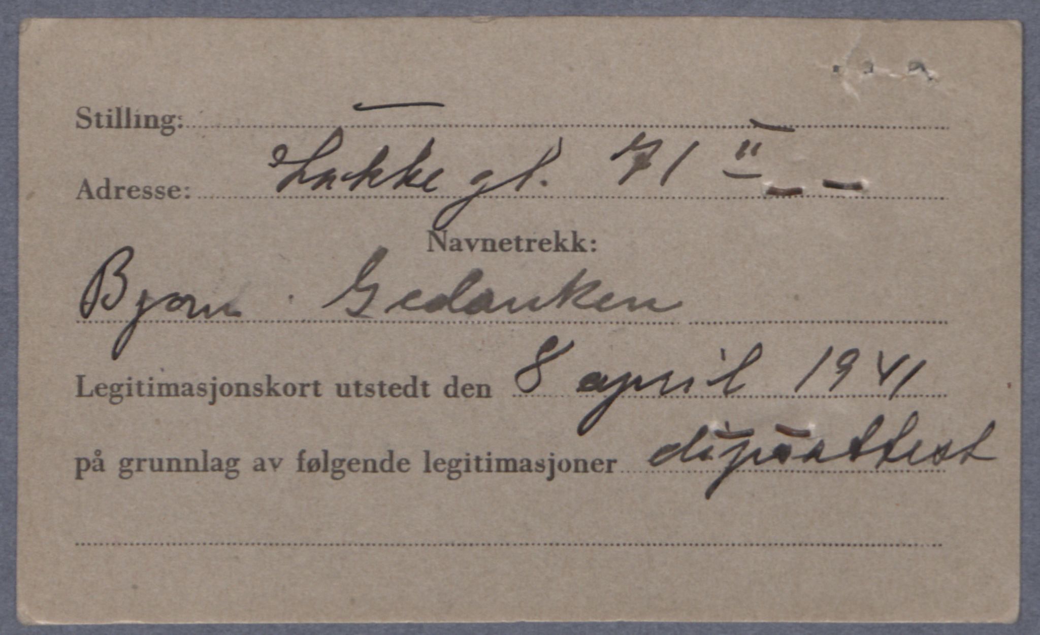 Sosialdepartementet, Våre Falne, AV/RA-S-1708/E/Ee/L0021A: Fotografier av jøder på legitimasjonskort (1941-42), 1941-1942, p. 136