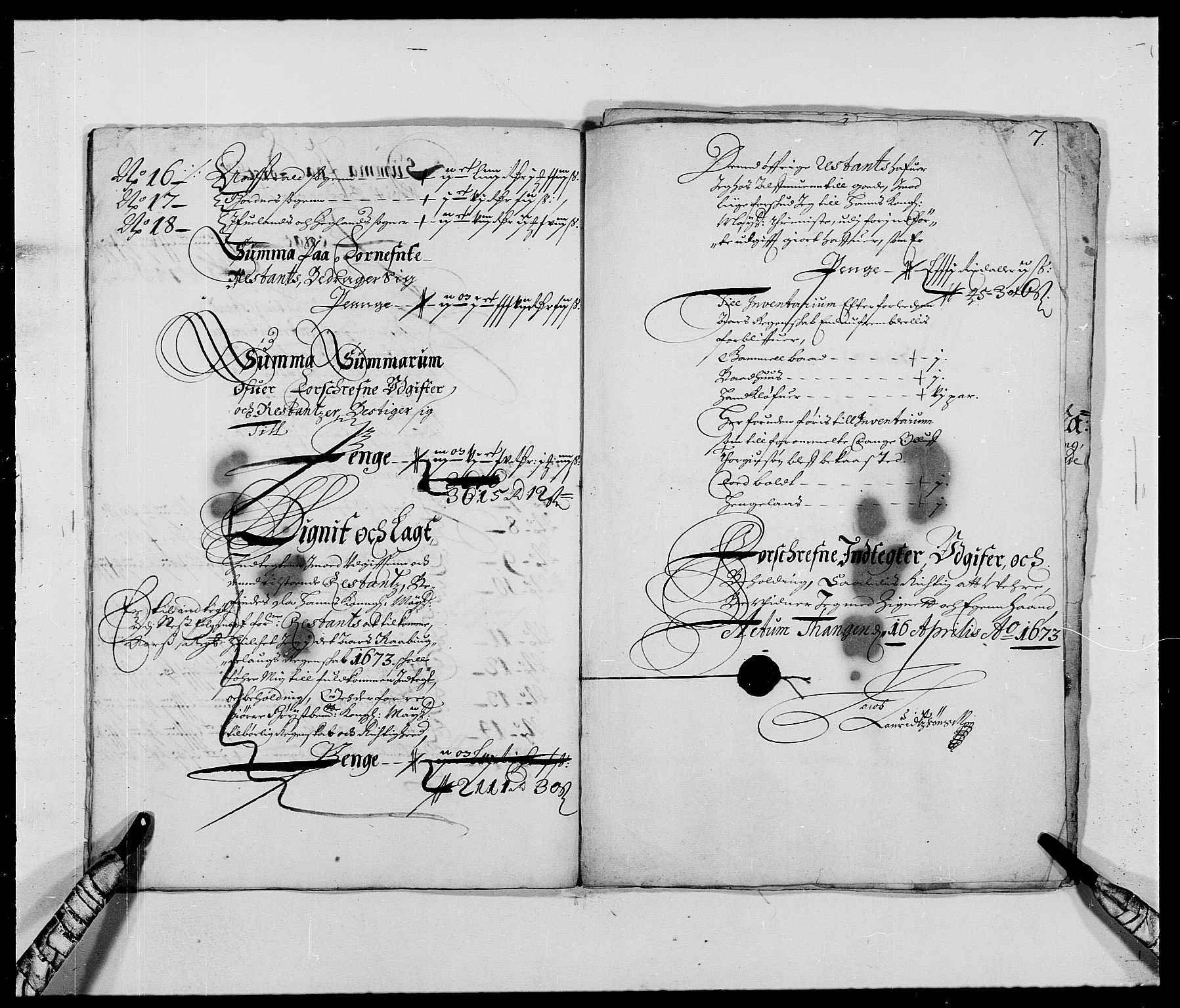 Rentekammeret inntil 1814, Reviderte regnskaper, Fogderegnskap, AV/RA-EA-4092/R40/L2433: Fogderegnskap Råbyggelag, 1671-1674, p. 96