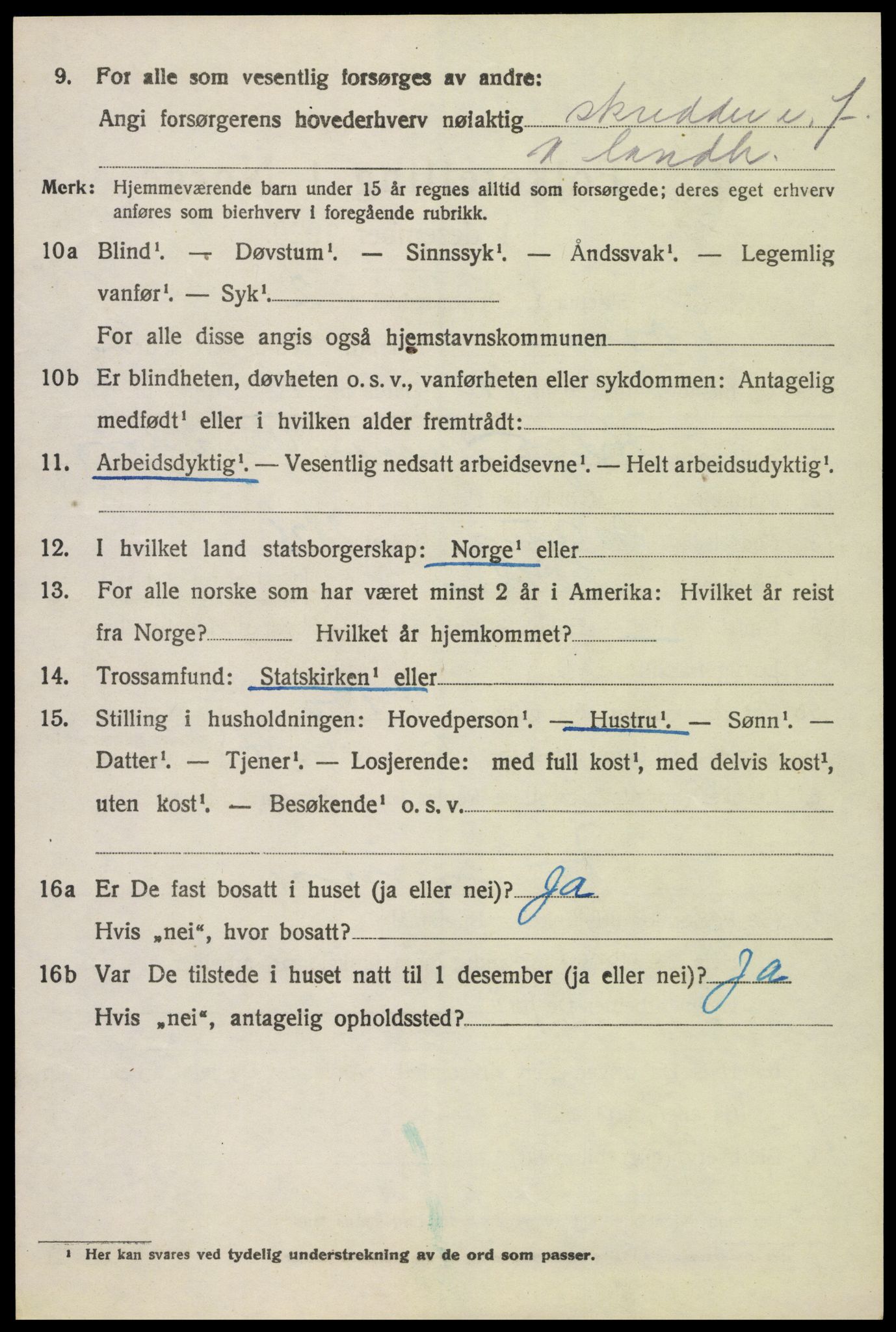 SAH, 1920 census for Løten, 1920, p. 7144