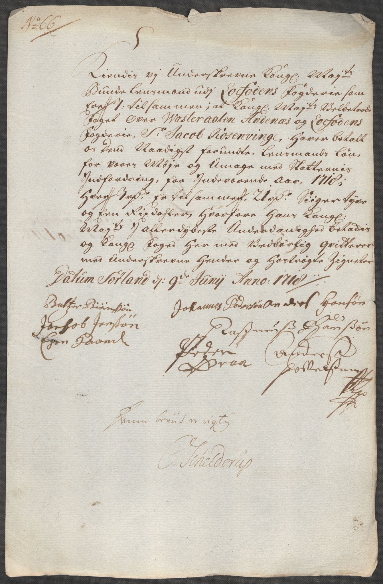 Rentekammeret inntil 1814, Reviderte regnskaper, Fogderegnskap, AV/RA-EA-4092/R67/L4684: Fogderegnskap Vesterålen, Andenes og Lofoten, 1718, p. 358