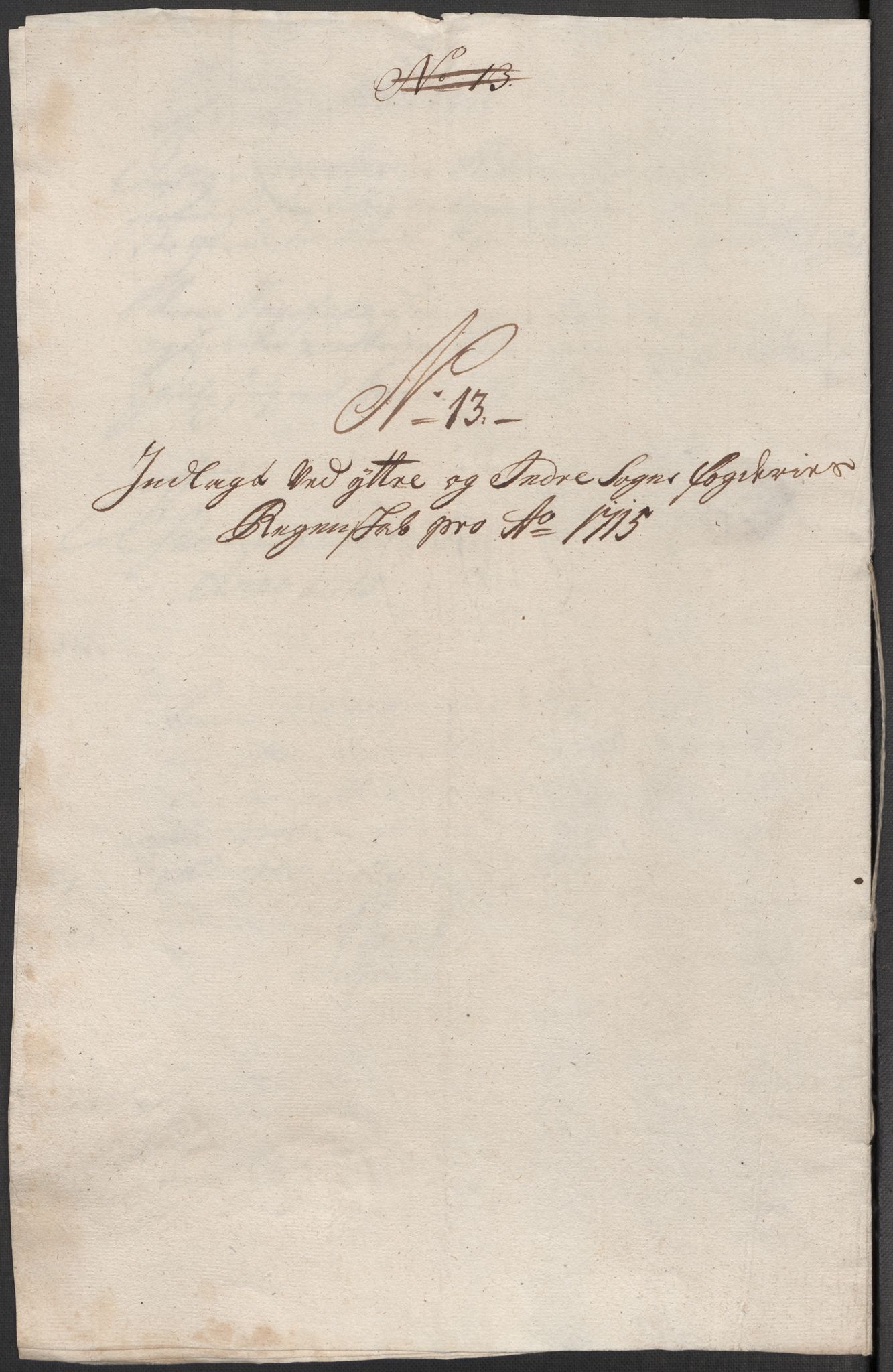 Rentekammeret inntil 1814, Reviderte regnskaper, Fogderegnskap, AV/RA-EA-4092/R52/L3320: Fogderegnskap Sogn, 1715-1716, p. 87