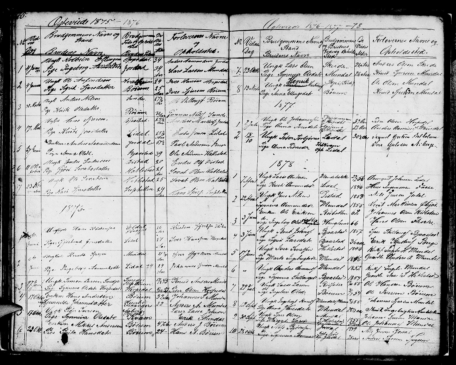 Balestrand sokneprestembete, SAB/A-79601/H/Hab/Habb/L0001: Parish register (copy) no. B 1, 1853-1879, p. 65