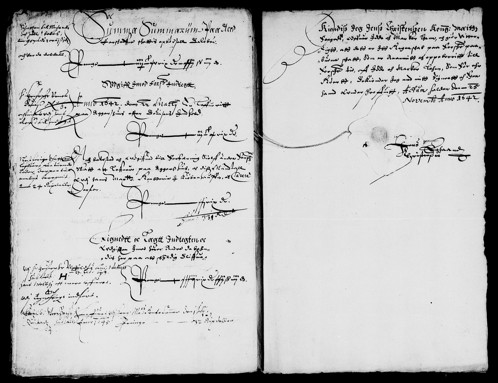 Rentekammeret inntil 1814, Reviderte regnskaper, Lensregnskaper, RA/EA-5023/R/Rb/Rbb/L0003: Idd og Marker len, 1638-1642