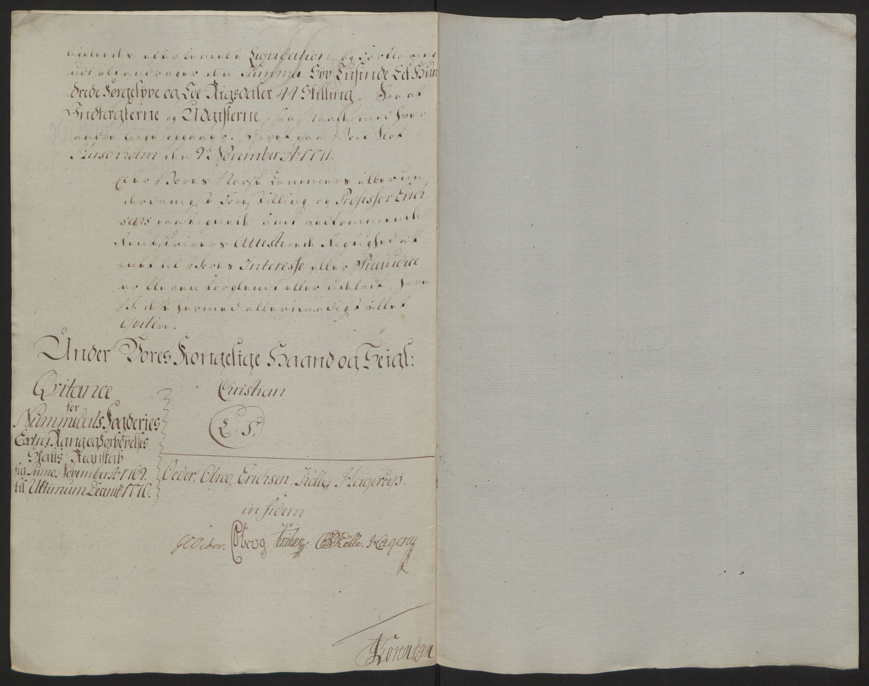 Rentekammeret inntil 1814, Reviderte regnskaper, Fogderegnskap, RA/EA-4092/R64/L4502: Ekstraskatten Namdal, 1762-1772, p. 356