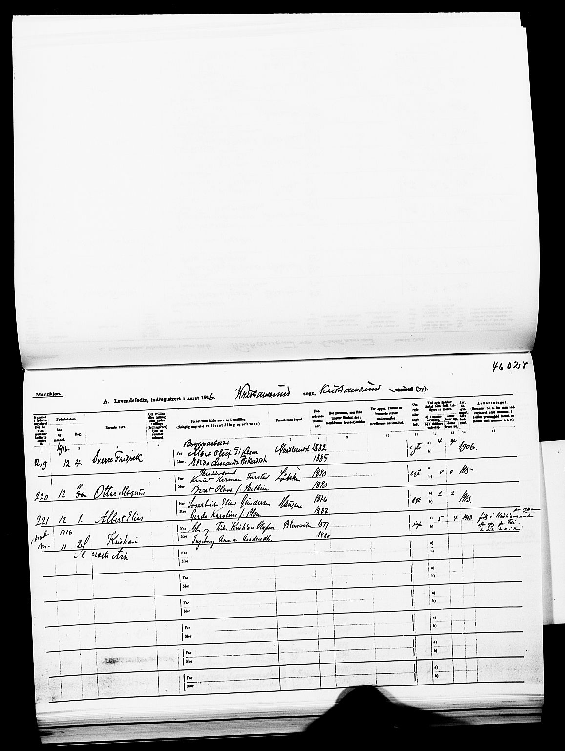 Ministerialprotokoller, klokkerbøker og fødselsregistre - Møre og Romsdal, AV/SAT-A-1454/572/L0861: Parish register (official) no. 572D05, 1913-1920