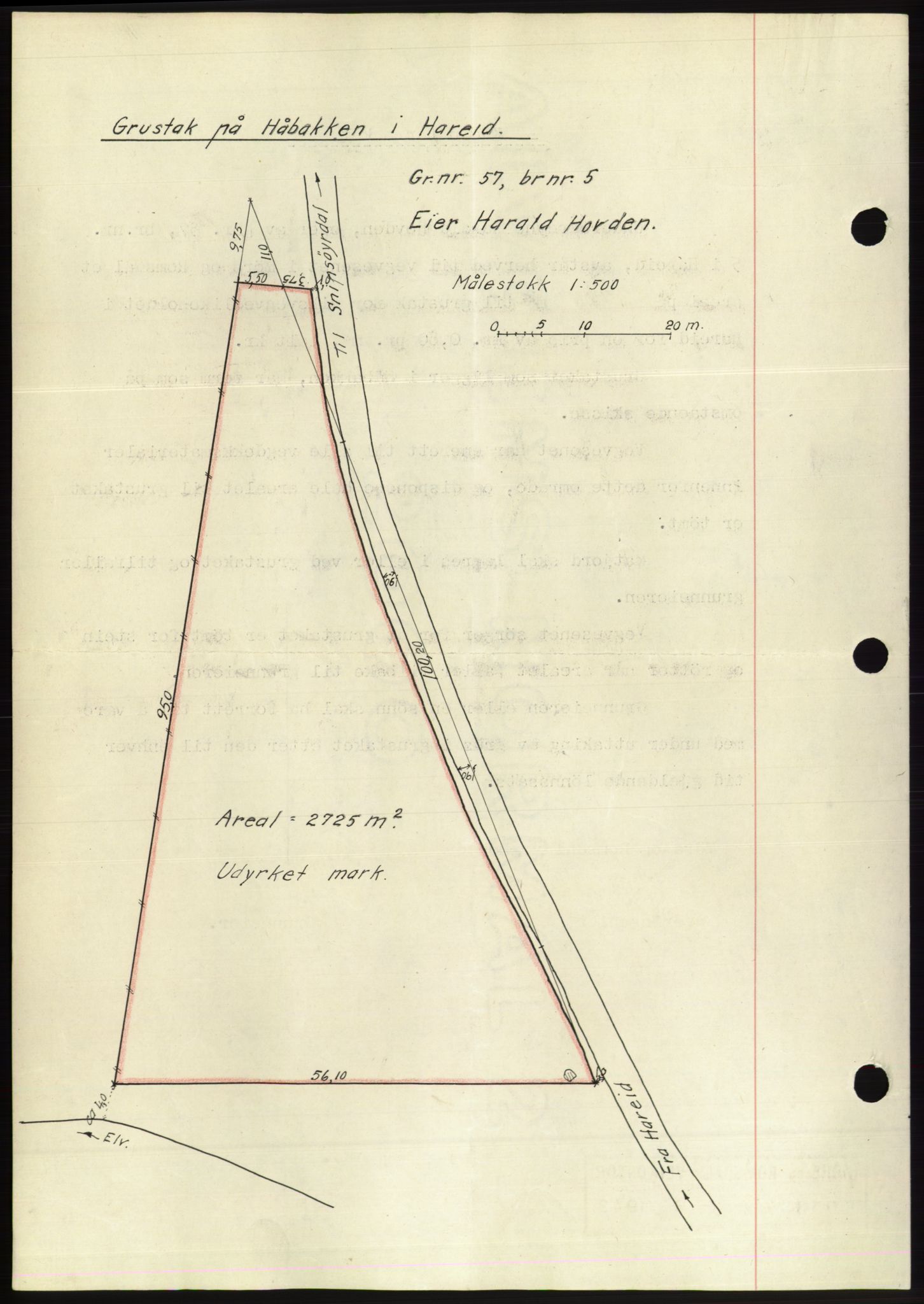 Søre Sunnmøre sorenskriveri, AV/SAT-A-4122/1/2/2C/L0075: Mortgage book no. 1A, 1943-1943, Diary no: : 757/1943