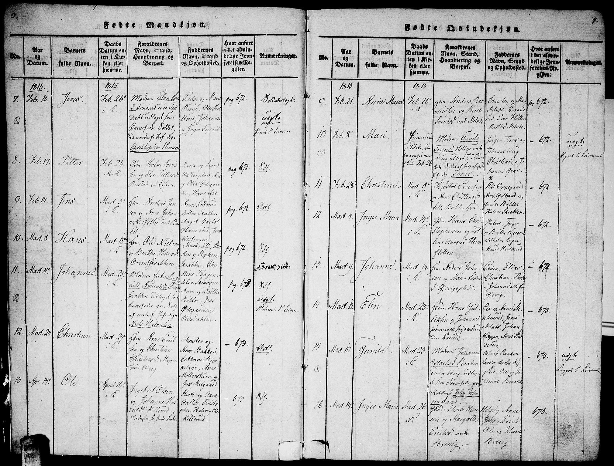 Enebakk prestekontor Kirkebøker, AV/SAO-A-10171c/F/Fa/L0005: Parish register (official) no. I 5, 1790-1825, p. 3-4