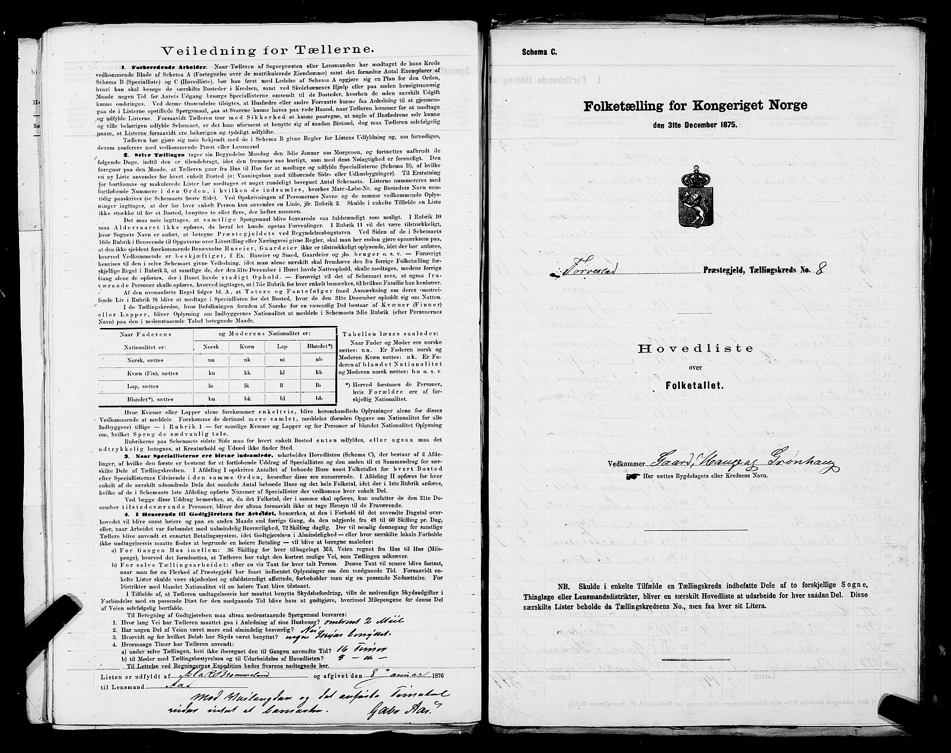 SAST, 1875 census for 1152L Torvastad/Torvastad, Skåre og Utsira, 1875, p. 25