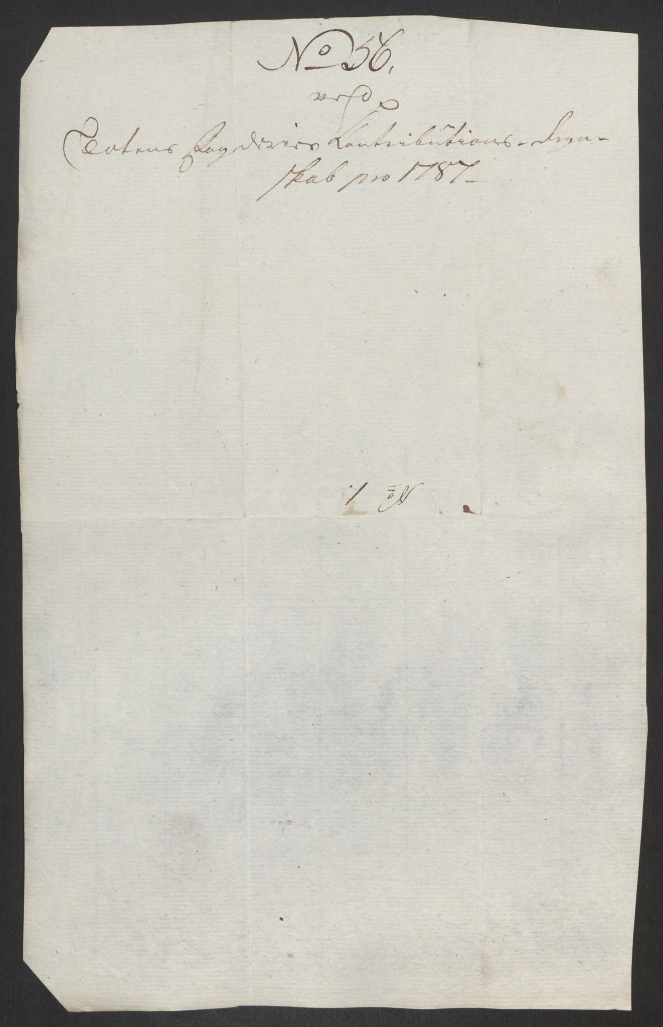 Rentekammeret inntil 1814, Reviderte regnskaper, Fogderegnskap, RA/EA-4092/R19/L1374: Fogderegnskap Toten, Hadeland og Vardal, 1787, p. 189