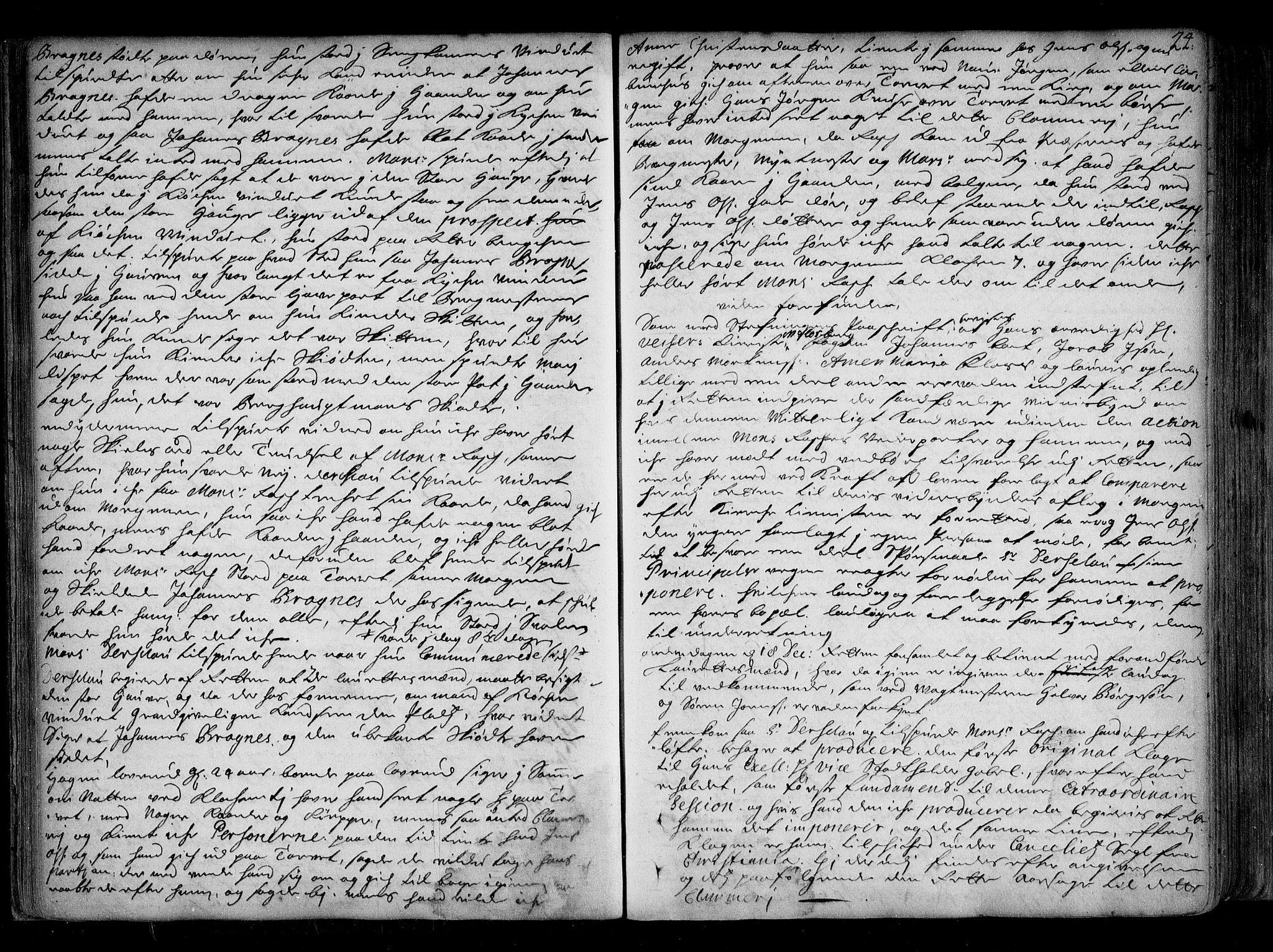 Eiker, Modum og Sigdal sorenskriveri, AV/SAKO-A-123/F/Fa/Faa/L0057: Tingbok, 1700-1704, p. 24