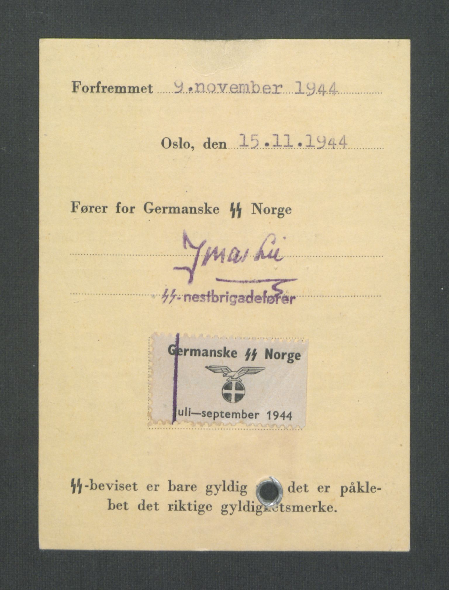 Landssvikarkivet, Oslo politikammer, AV/RA-S-3138-01/D/Di/L0001: Anr. 1559, 1945-1947, p. 16