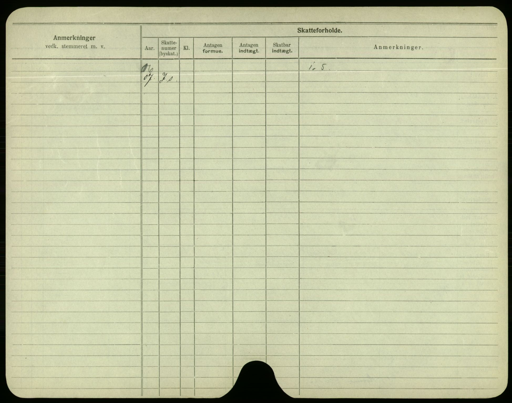 Oslo folkeregister, Registerkort, AV/SAO-A-11715/F/Fa/Fac/L0003: Menn, 1906-1914, p. 1098b