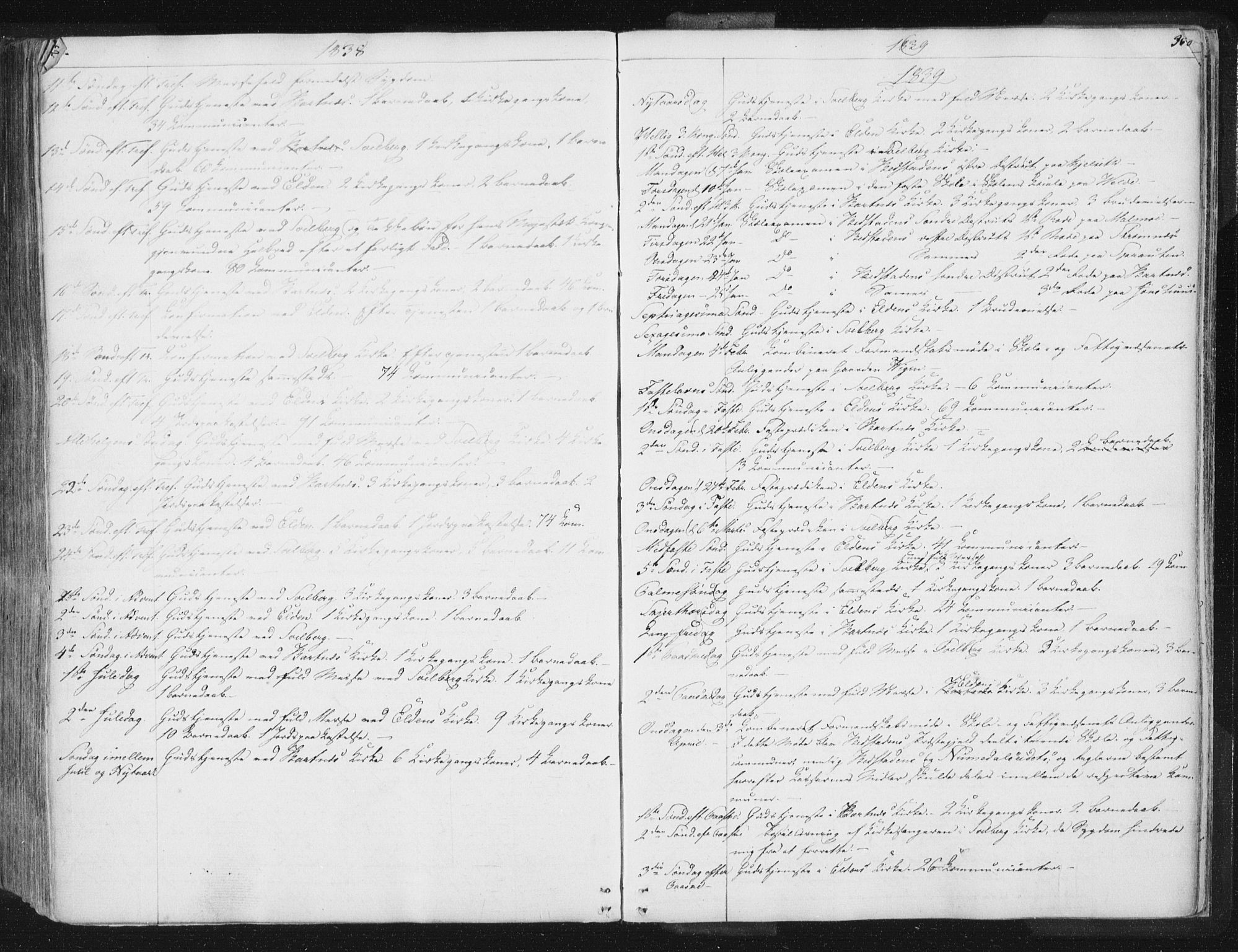 Ministerialprotokoller, klokkerbøker og fødselsregistre - Nord-Trøndelag, SAT/A-1458/741/L0392: Parish register (official) no. 741A06, 1836-1848, p. 363