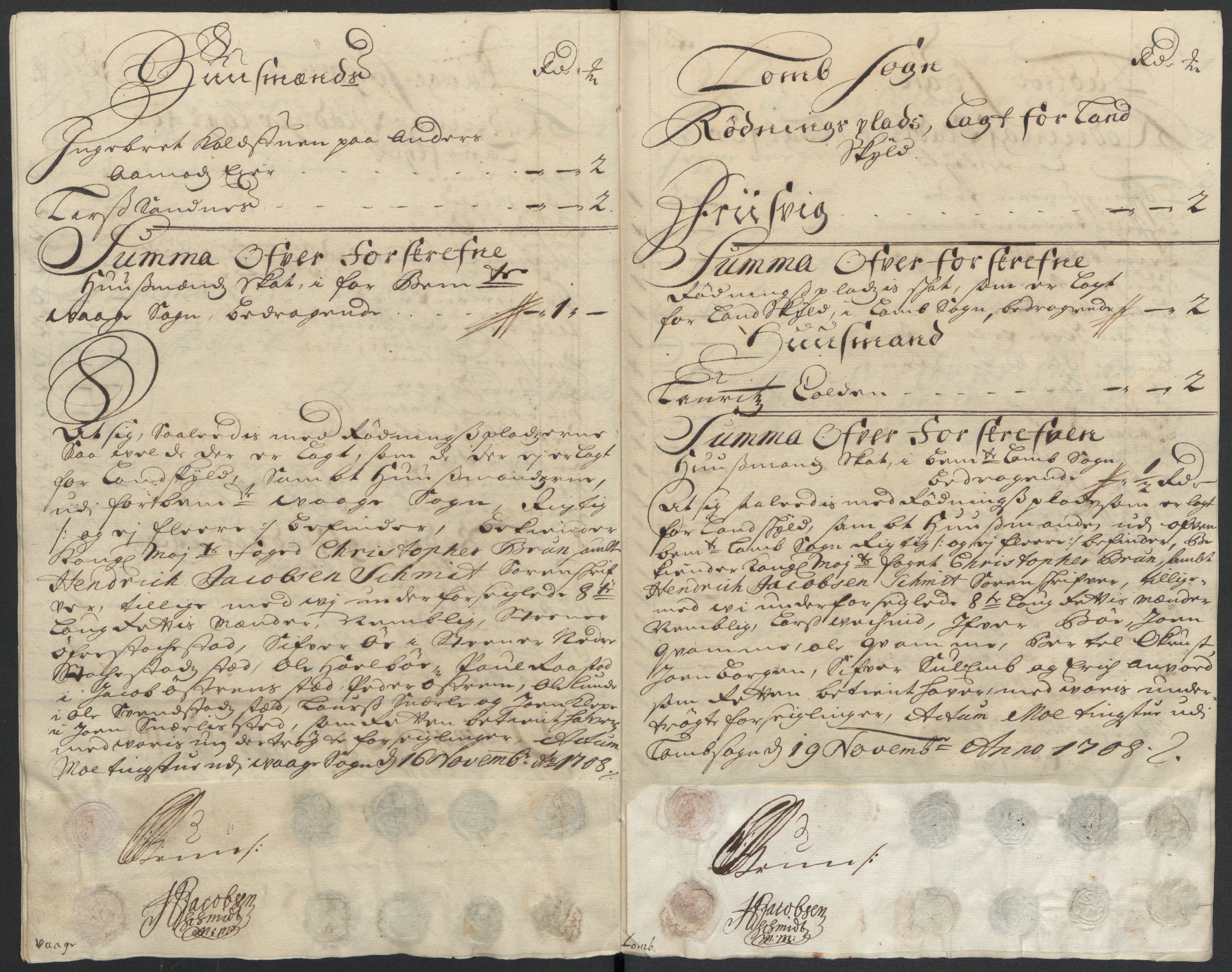 Rentekammeret inntil 1814, Reviderte regnskaper, Fogderegnskap, AV/RA-EA-4092/R17/L1179: Fogderegnskap Gudbrandsdal, 1708-1710, p. 37