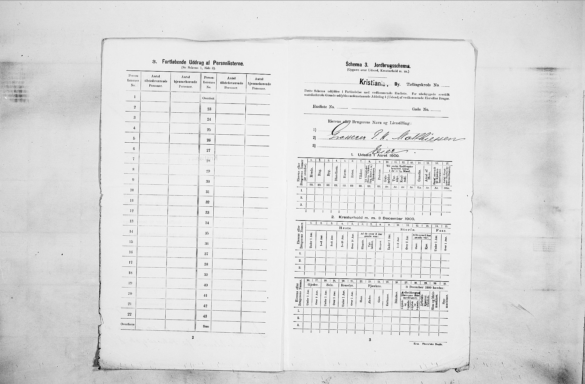 SAO, 1900 census for Kristiania, 1900, p. 38469