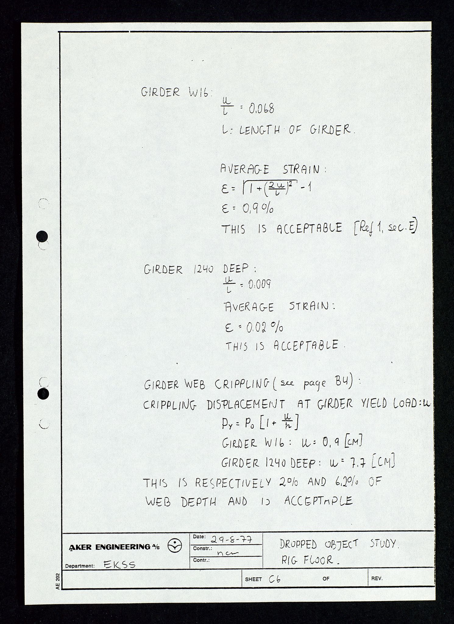 Pa 1339 - Statoil ASA, AV/SAST-A-101656/0001/D/Dm/L0348: Gravitasjonsplattform betong, 1975-1978, p. 151