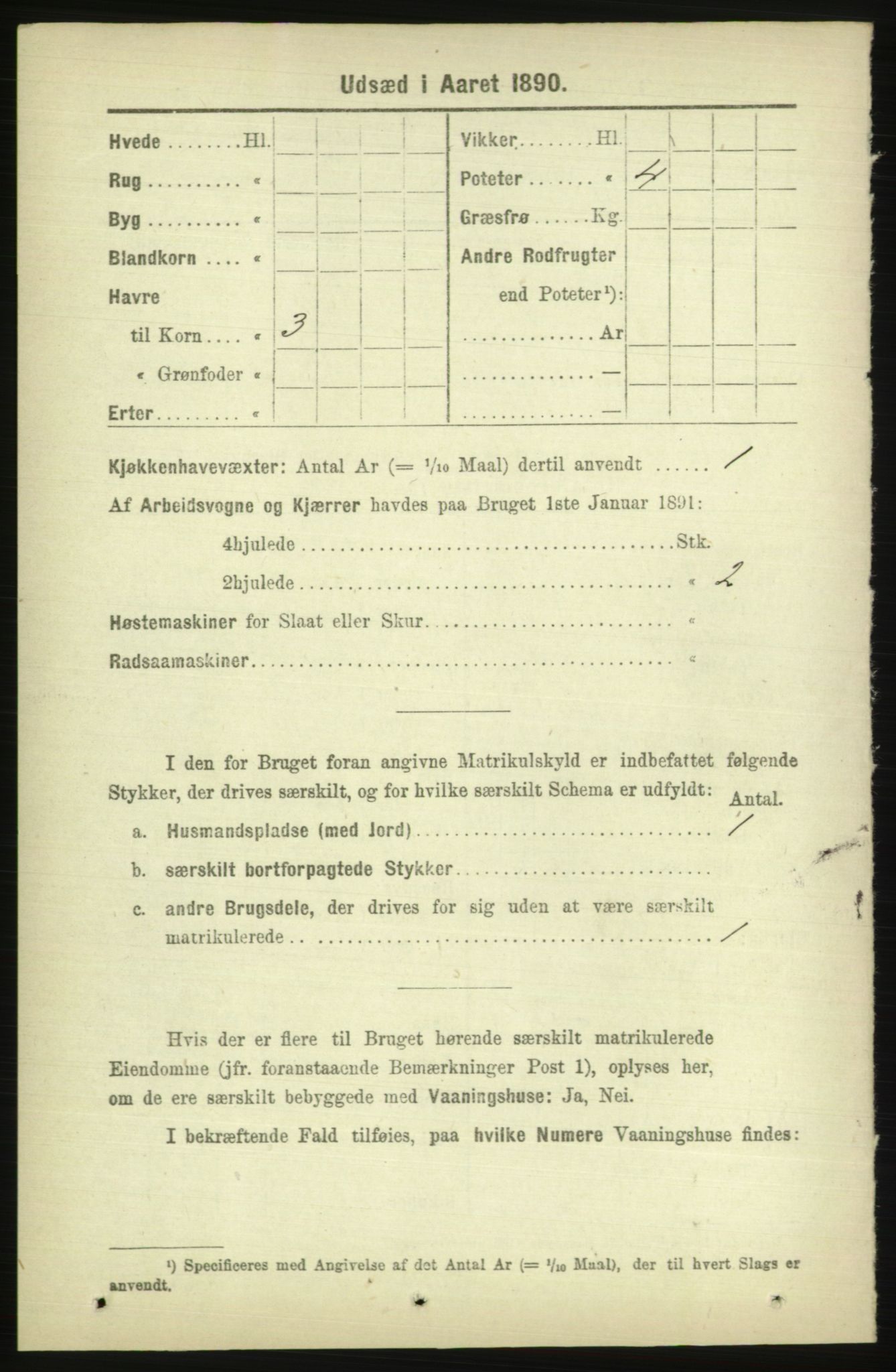 RA, 1891 census for 1543 Nesset, 1891, p. 2552