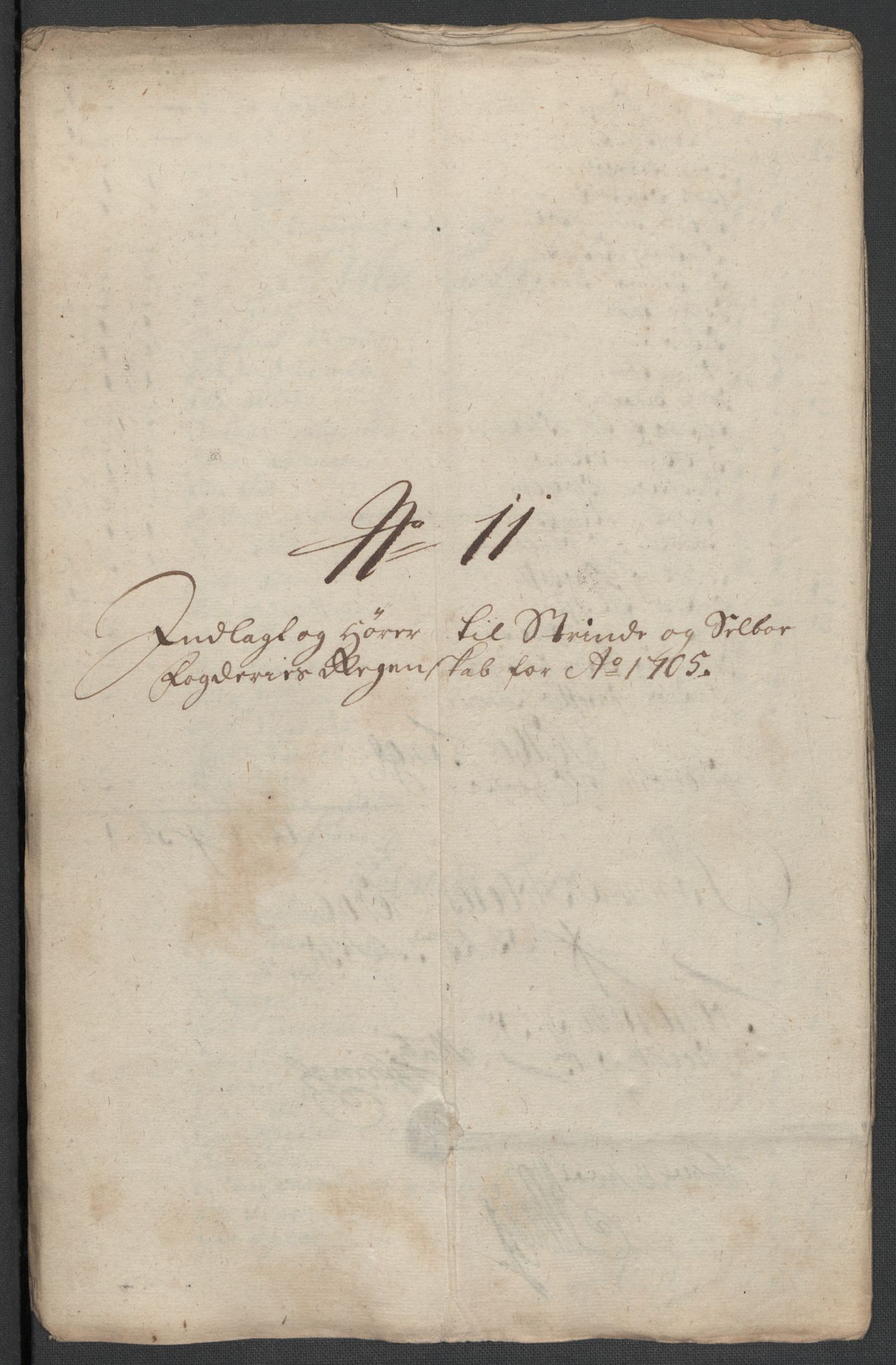 Rentekammeret inntil 1814, Reviderte regnskaper, Fogderegnskap, AV/RA-EA-4092/R61/L4109: Fogderegnskap Strinda og Selbu, 1704-1706, p. 407