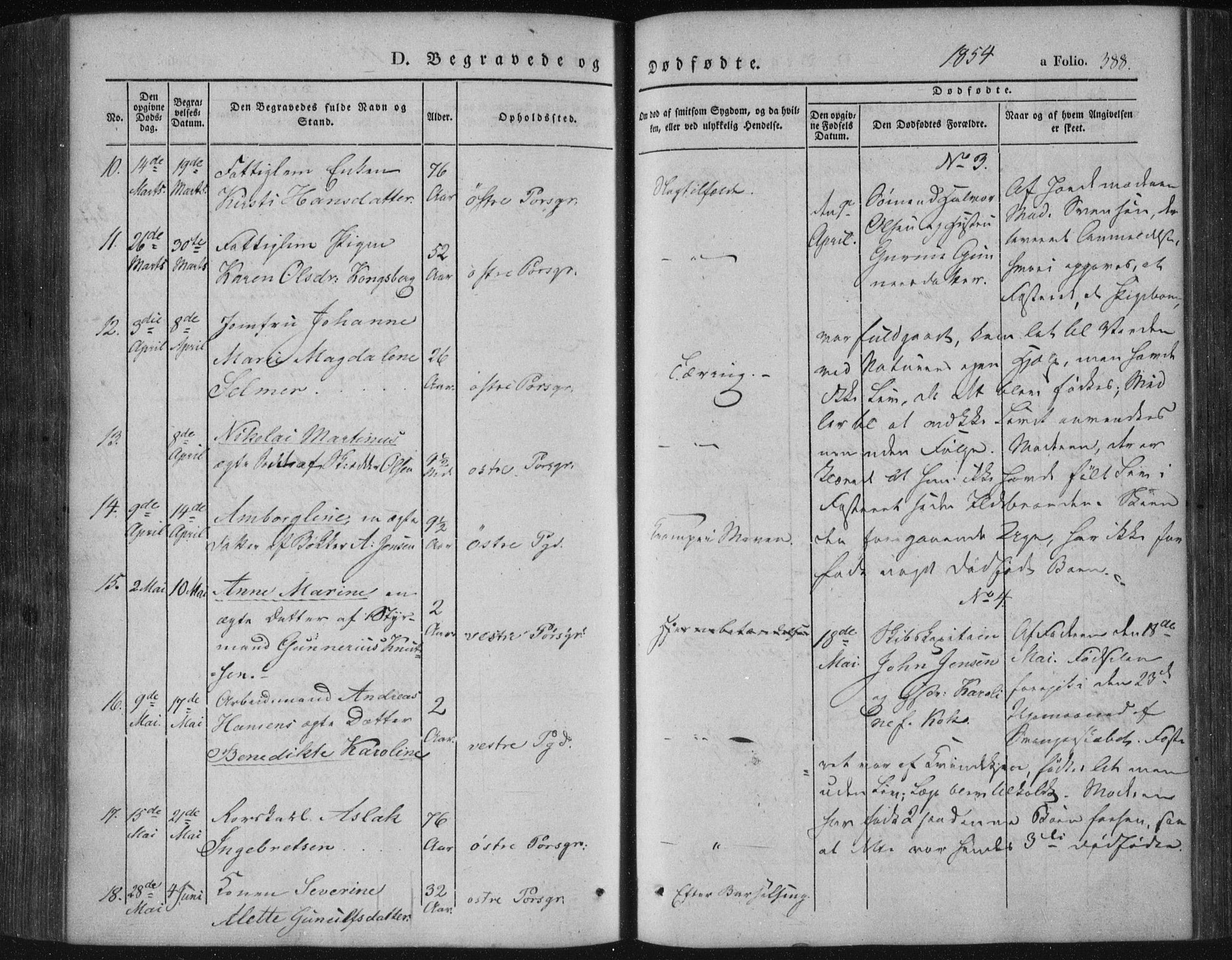 Porsgrunn kirkebøker , SAKO/A-104/F/Fa/L0006: Parish register (official) no. 6, 1841-1857, p. 388