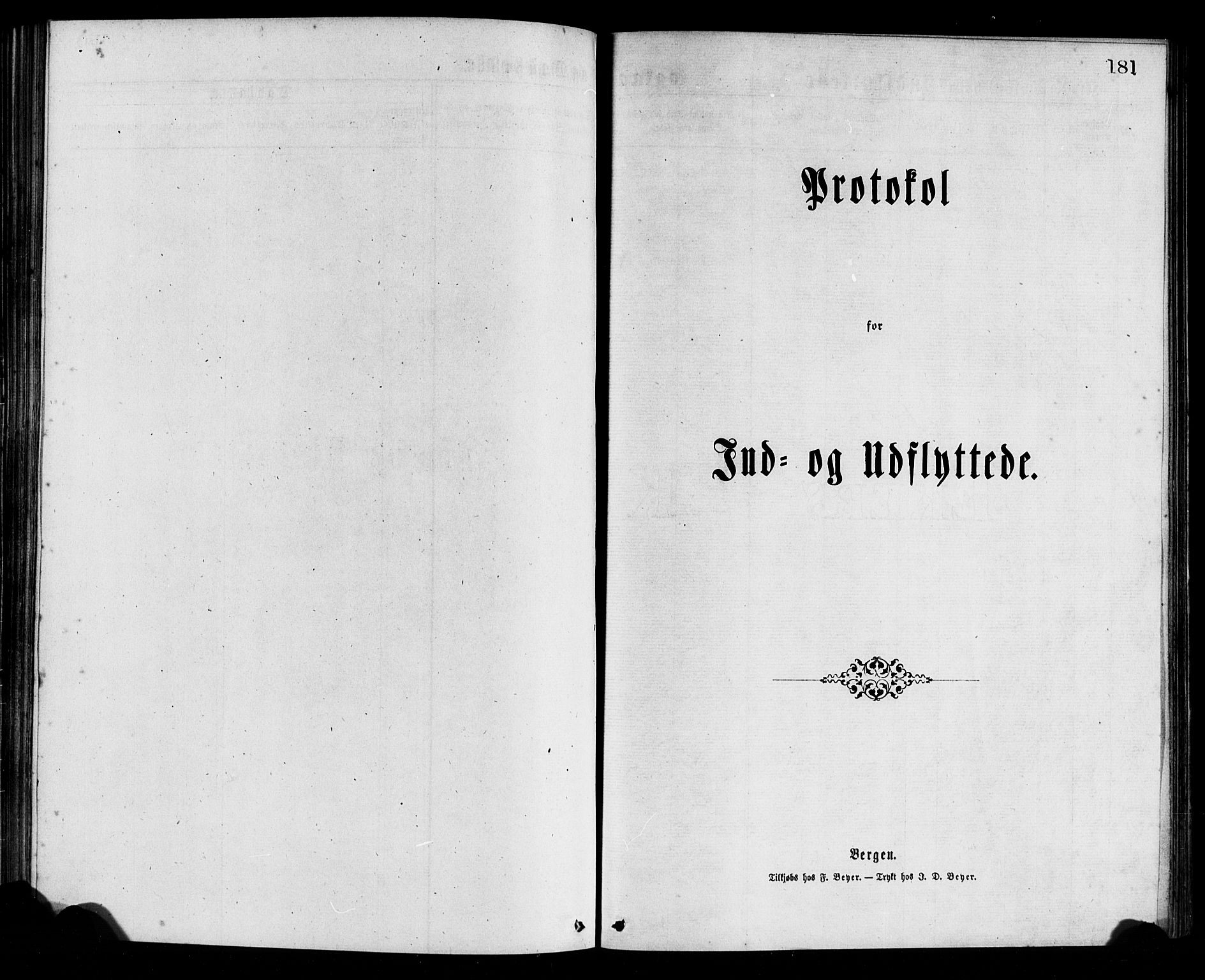 Førde sokneprestembete, SAB/A-79901/H/Haa/Haaa/L0011: Parish register (official) no. A 11, 1877-1880, p. 181