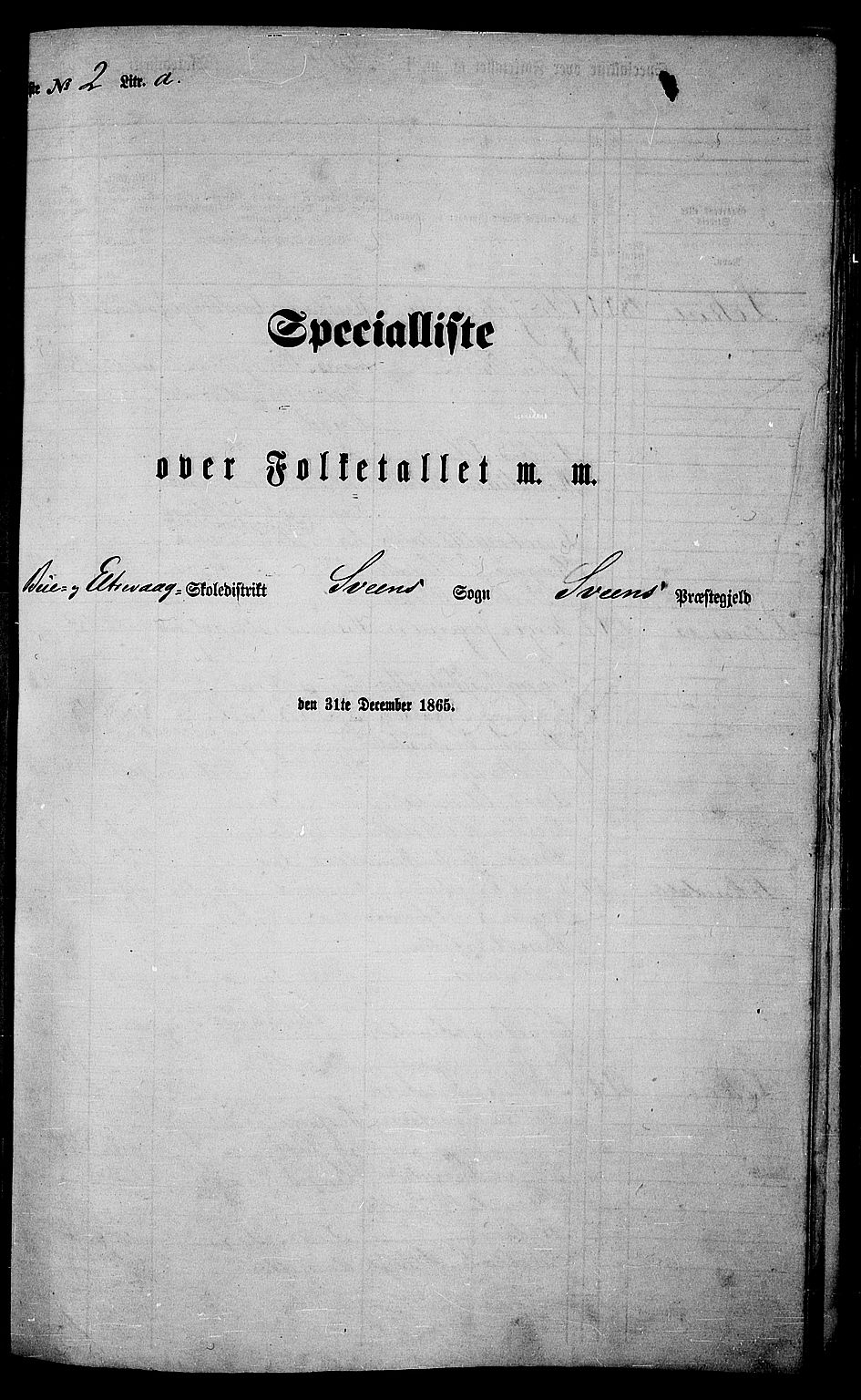 RA, 1865 census for Sveio, 1865, p. 66