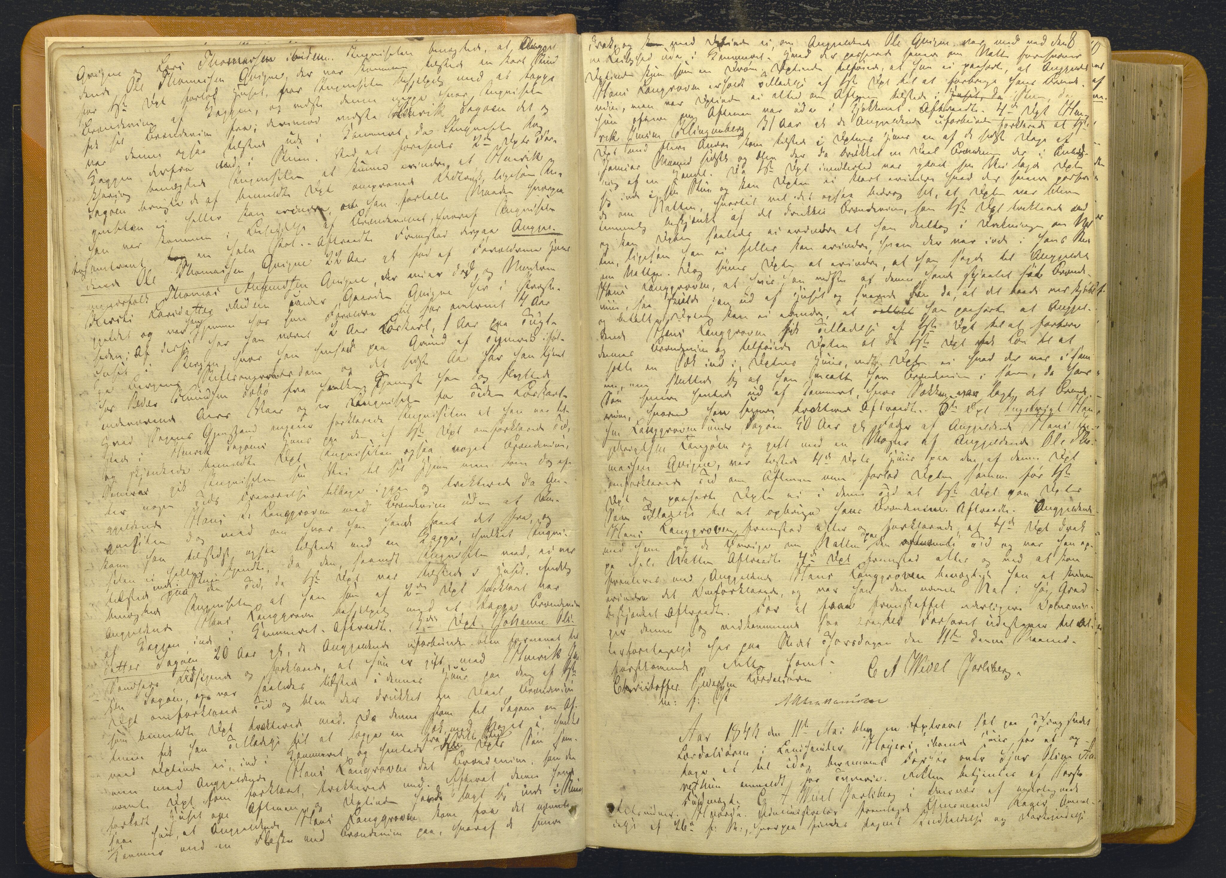 Indre Sogn tingrett, AV/SAB-A-3301/1/F/Fb/Fbc/L0007: Offentlege saker, Ba 7, 1843-1849, p. 7b-8a