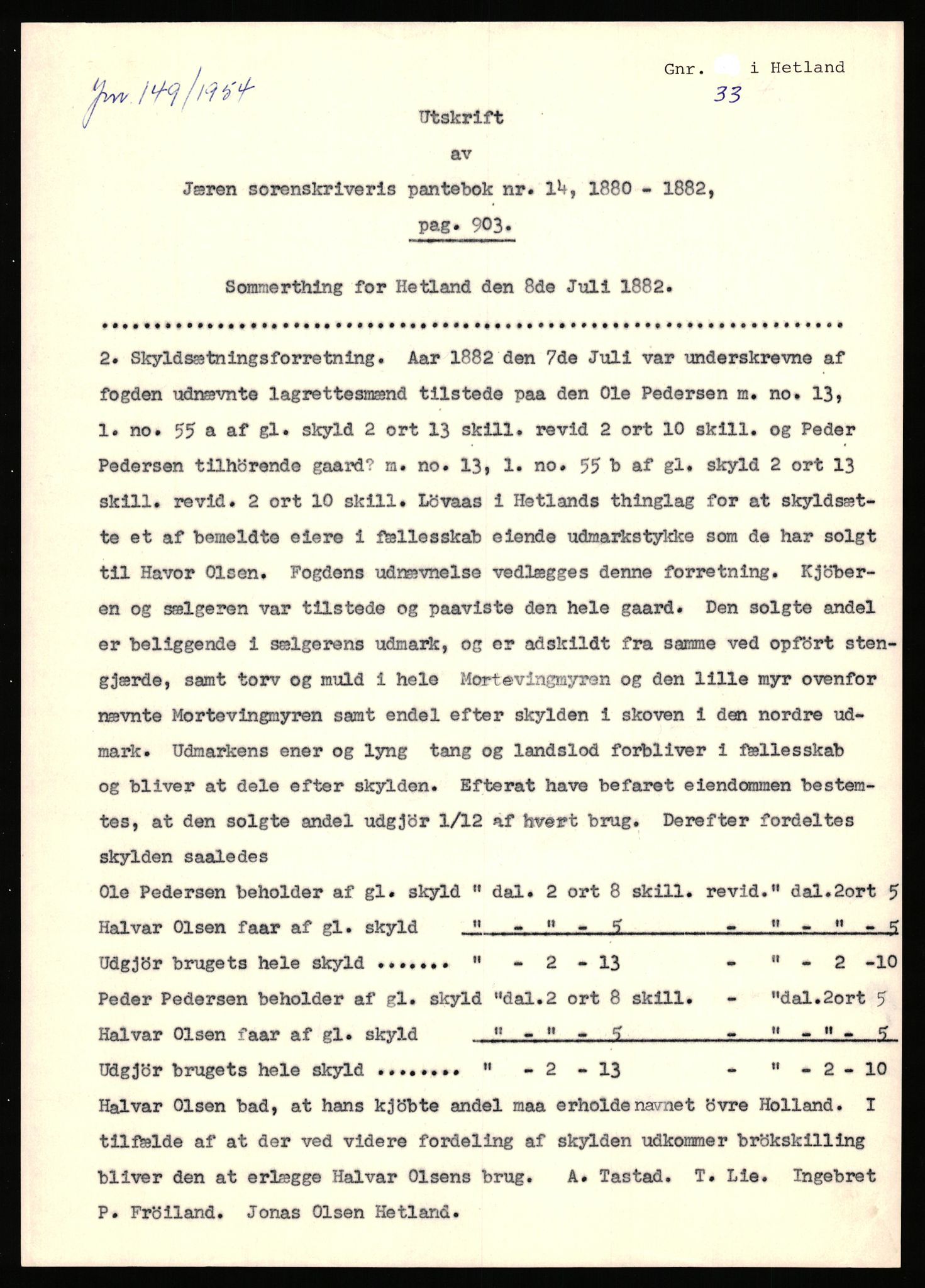 Statsarkivet i Stavanger, AV/SAST-A-101971/03/Y/Yj/L0052: Avskrifter sortert etter gårdsnavn: Landråk  - Leidland, 1750-1930, p. 476