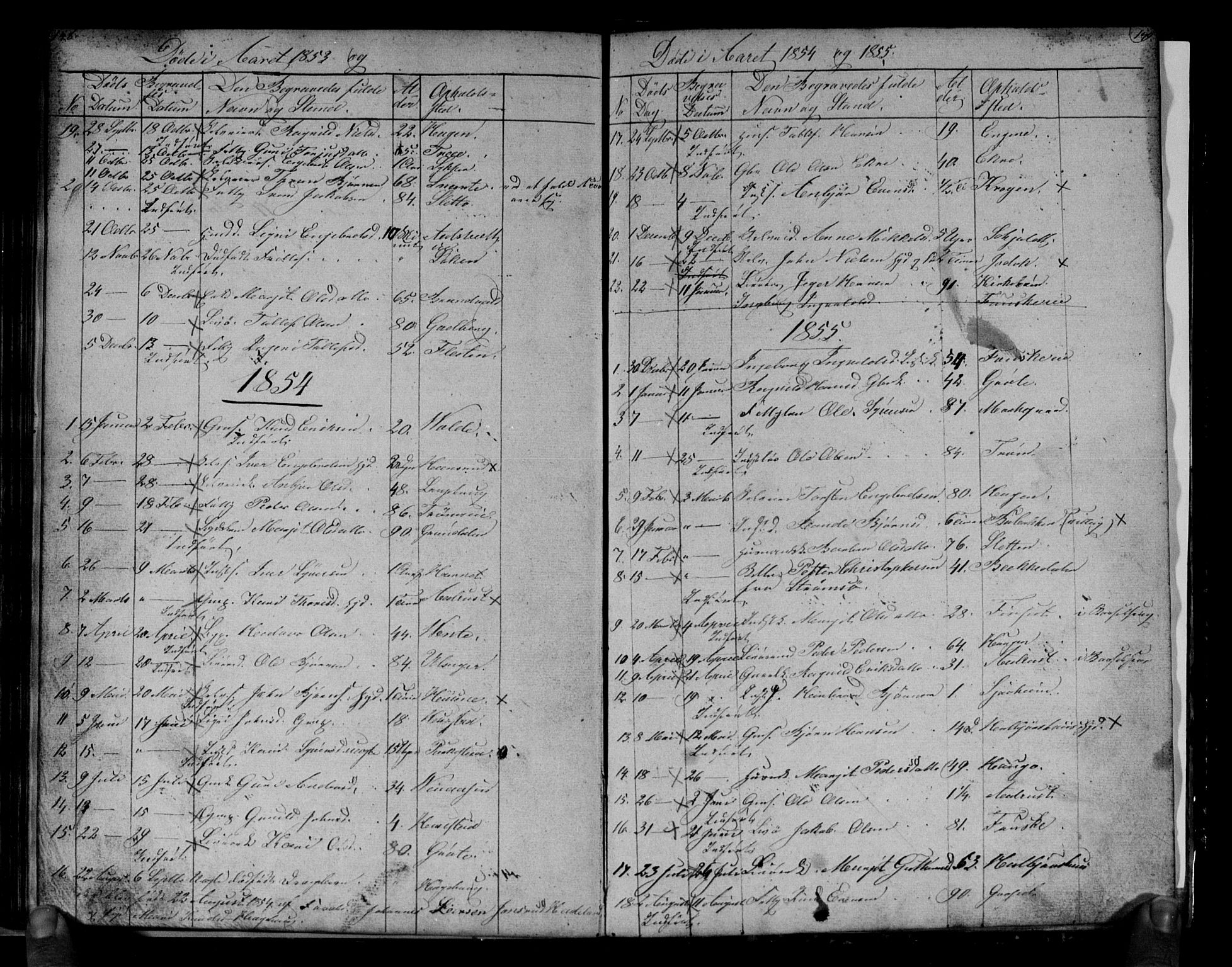 Gol kirkebøker, SAKO/A-226/G/Gb/L0003: Parish register (copy) no. II 3, 1844-1858, p. 148-149