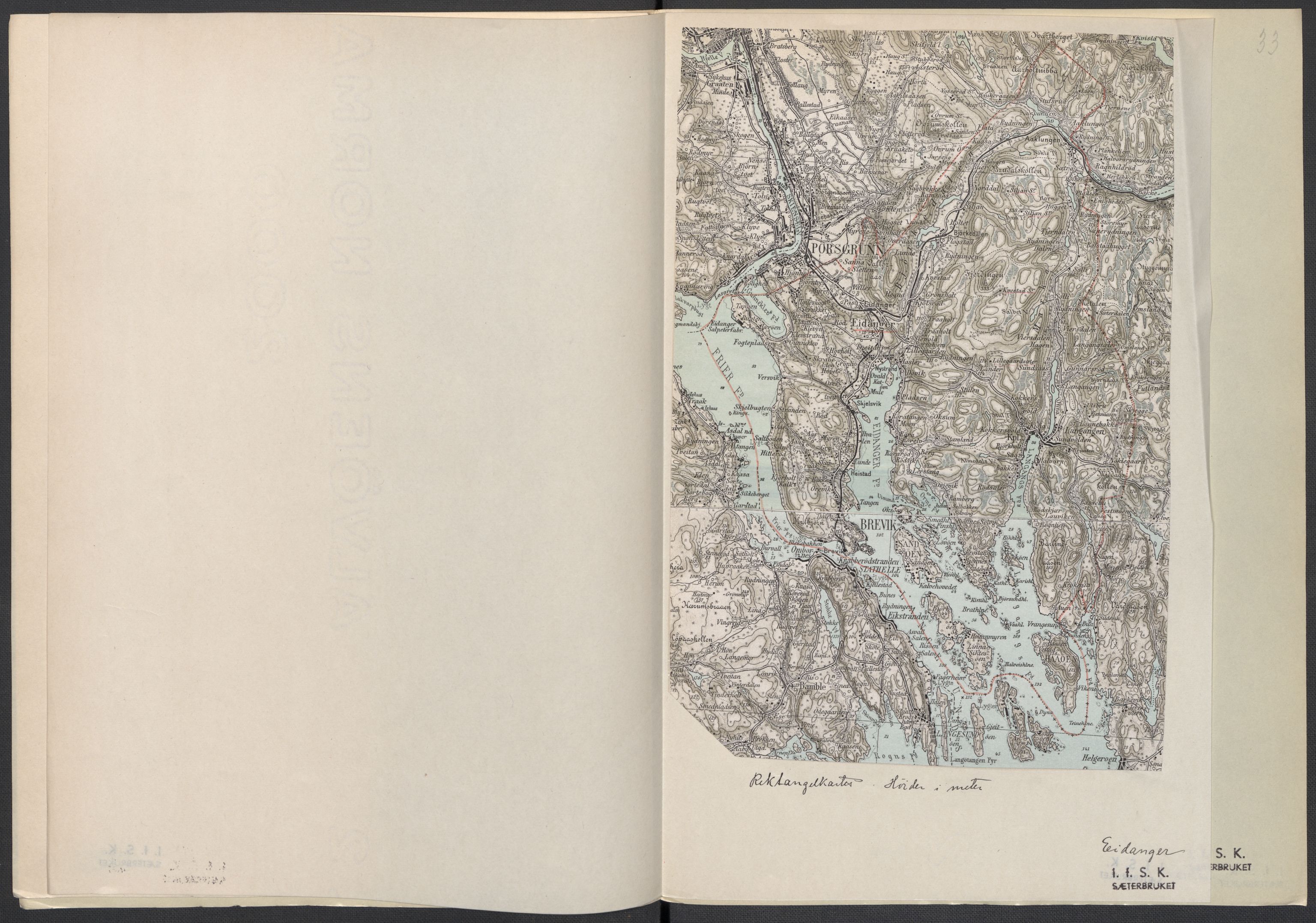 Instituttet for sammenlignende kulturforskning, AV/RA-PA-0424/F/Fc/L0007/0001: Eske B7: / Telemark (perm XVI), 1934-1936, p. 33