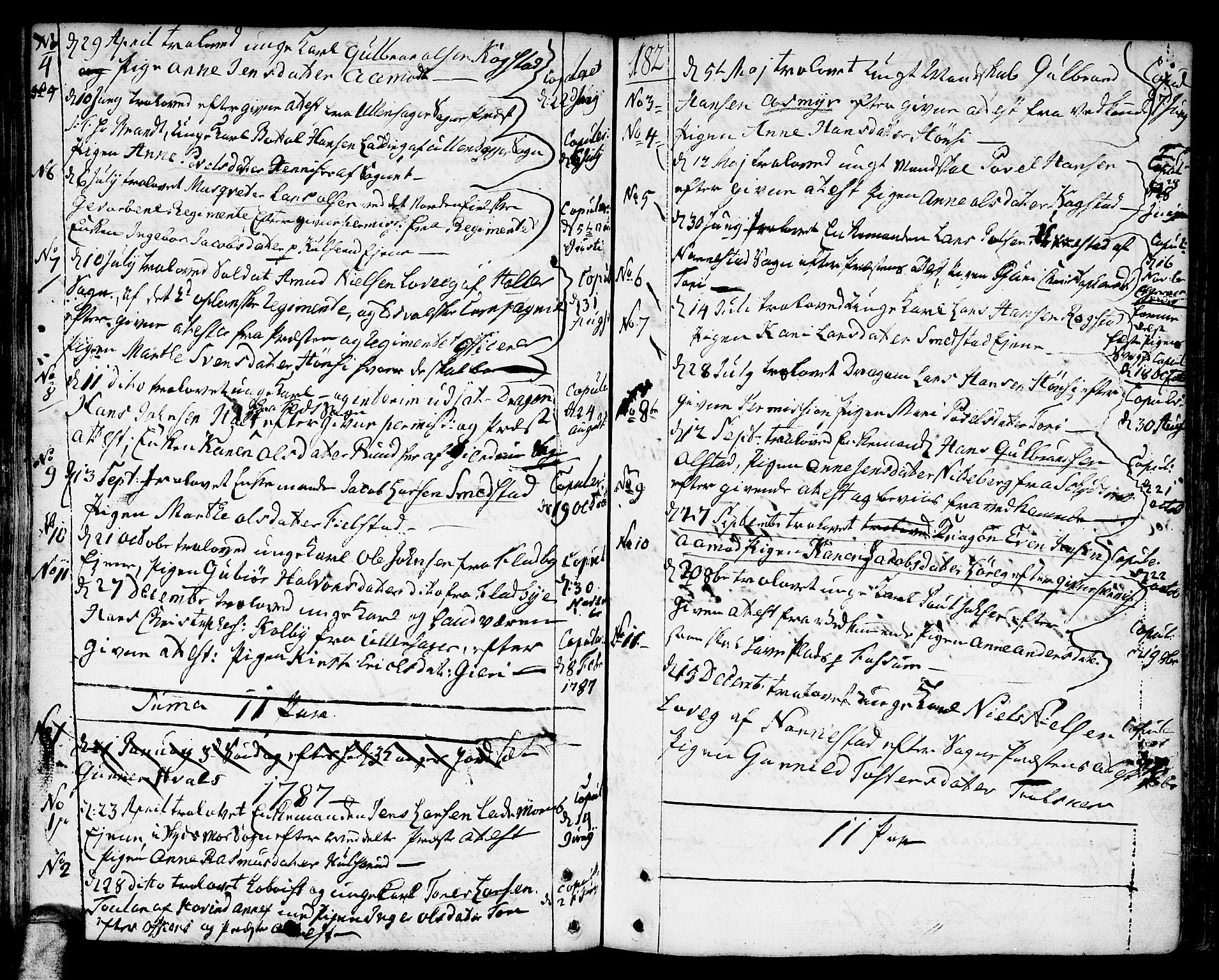 Gjerdrum prestekontor Kirkebøker, AV/SAO-A-10412b/F/Fa/L0002: Parish register (official) no. I 2, 1737-1797, p. 182