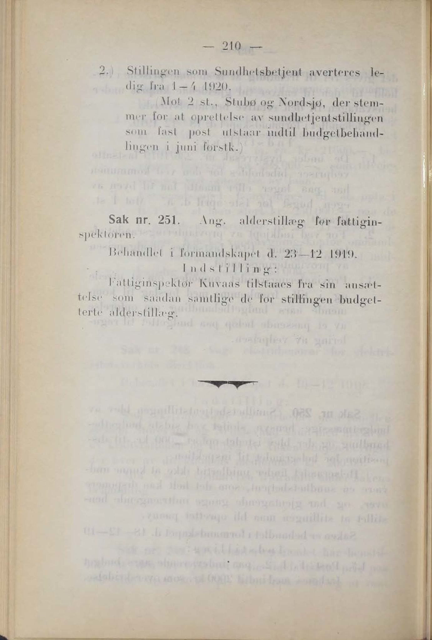 Narvik kommune. Formannskap , AIN/K-18050.150/A/Ab/L0009: Møtebok, 1919