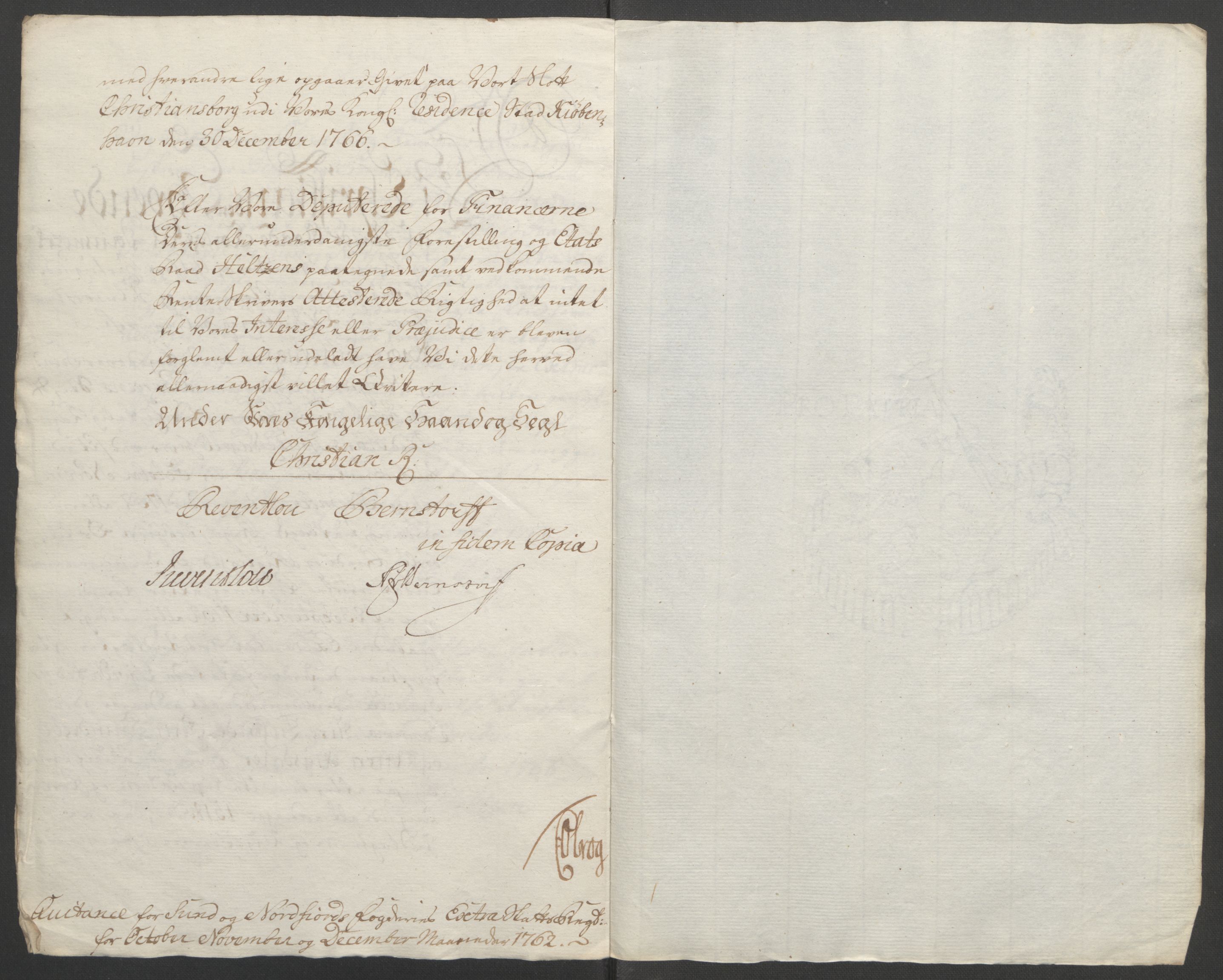 Rentekammeret inntil 1814, Reviderte regnskaper, Fogderegnskap, RA/EA-4092/R53/L3550: Ekstraskatten Sunn- og Nordfjord, 1762-1771, p. 19