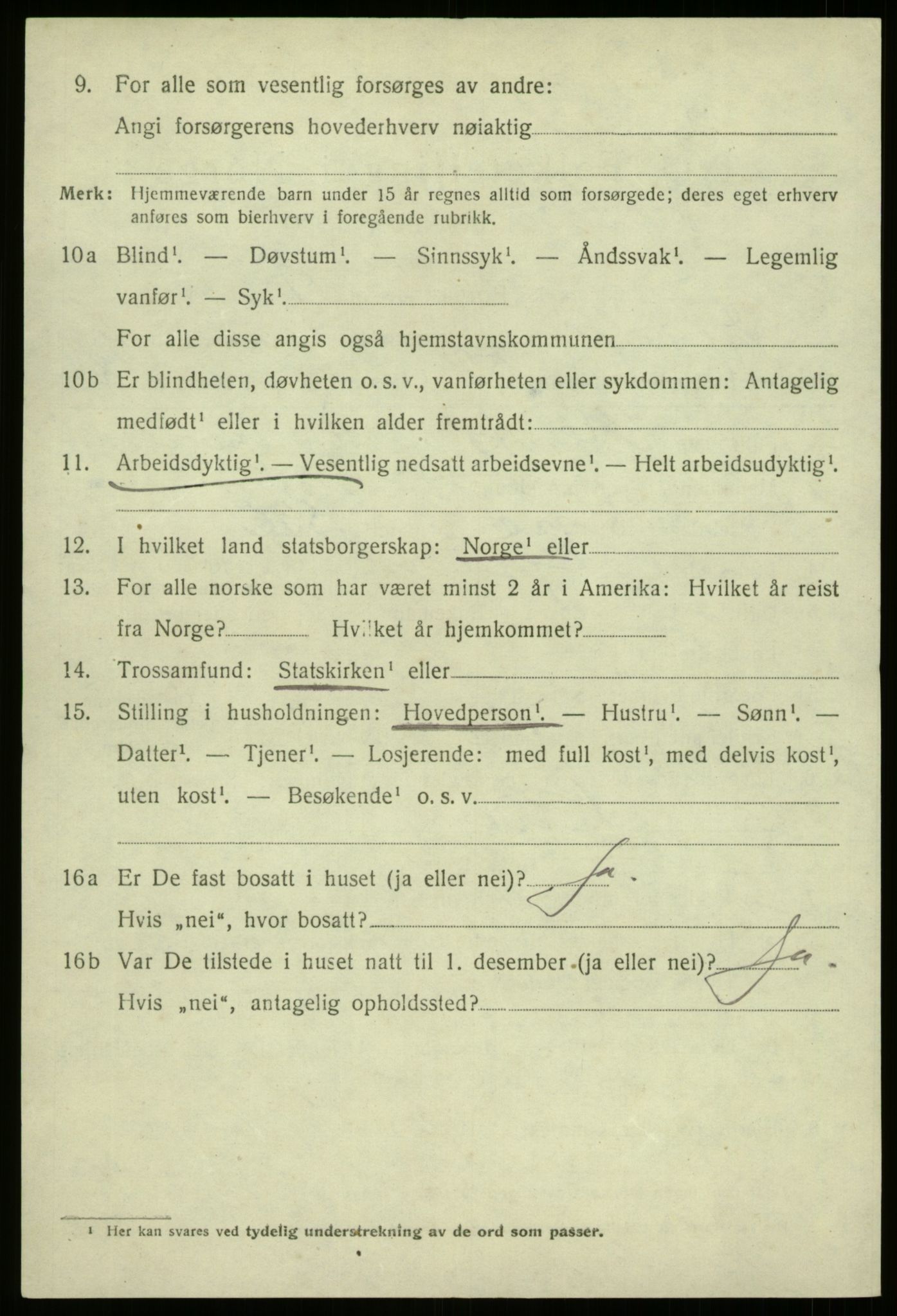 SAB, 1920 census for Fjaler, 1920, p. 6762