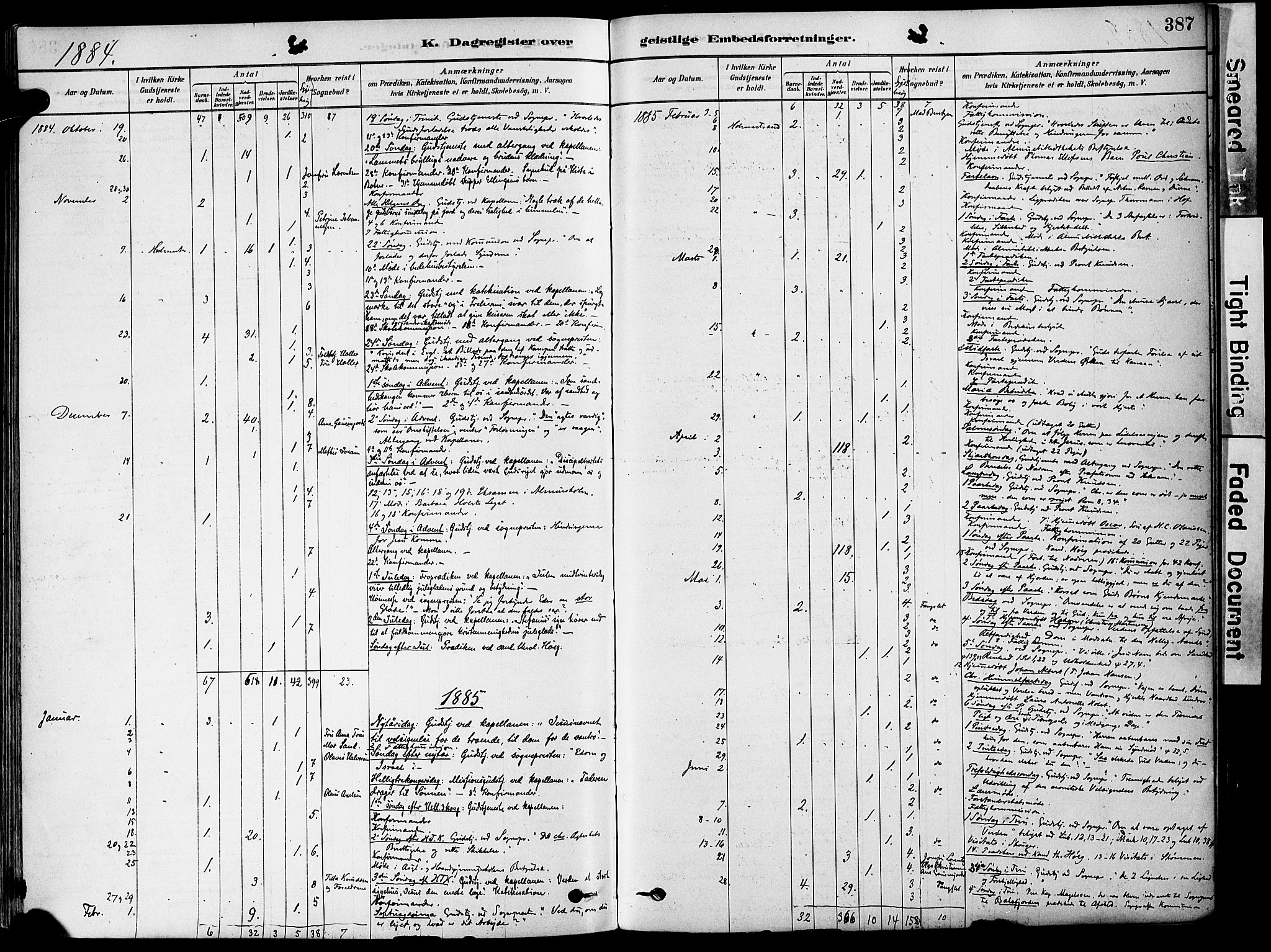 Holmestrand kirkebøker, AV/SAKO-A-346/F/Fa/L0004: Parish register (official) no. 4, 1880-1901, p. 387