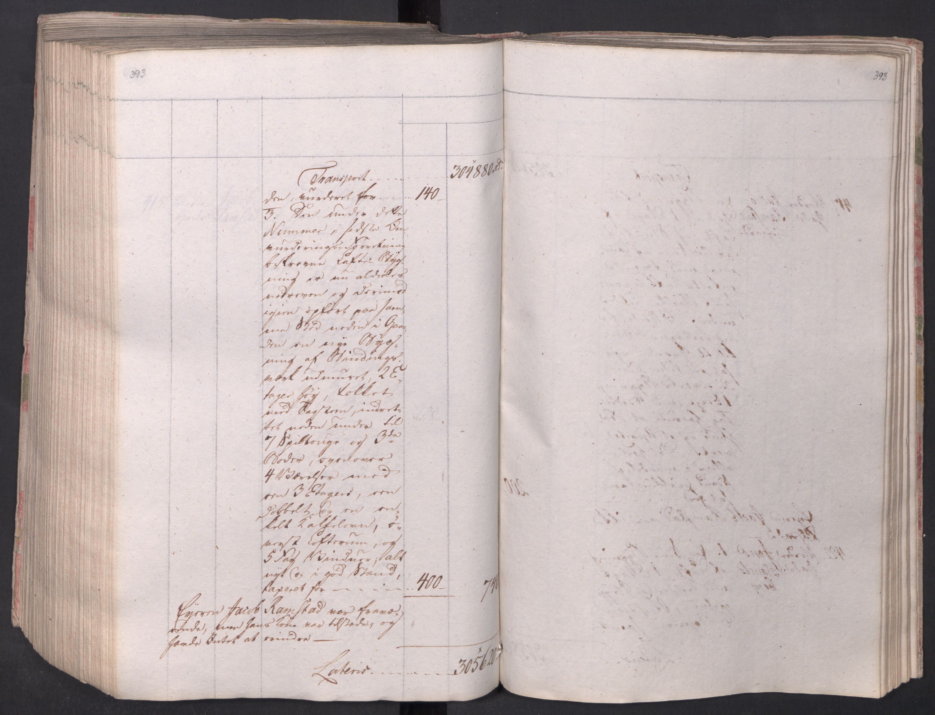 Kristiania stiftamt, AV/SAO-A-10386/I/Ia/L0015: Branntakster, 1797, p. 393