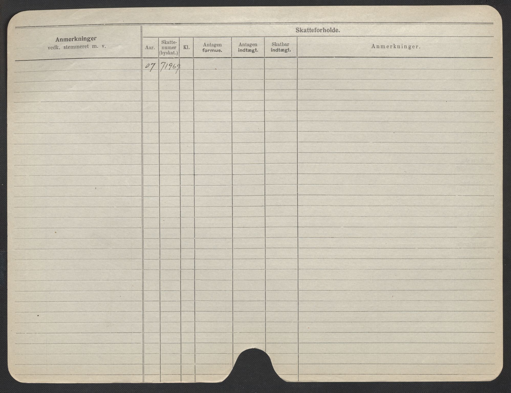 Oslo folkeregister, Registerkort, SAO/A-11715/F/Fa/Fac/L0018: Kvinner, 1906-1914, p. 1276b
