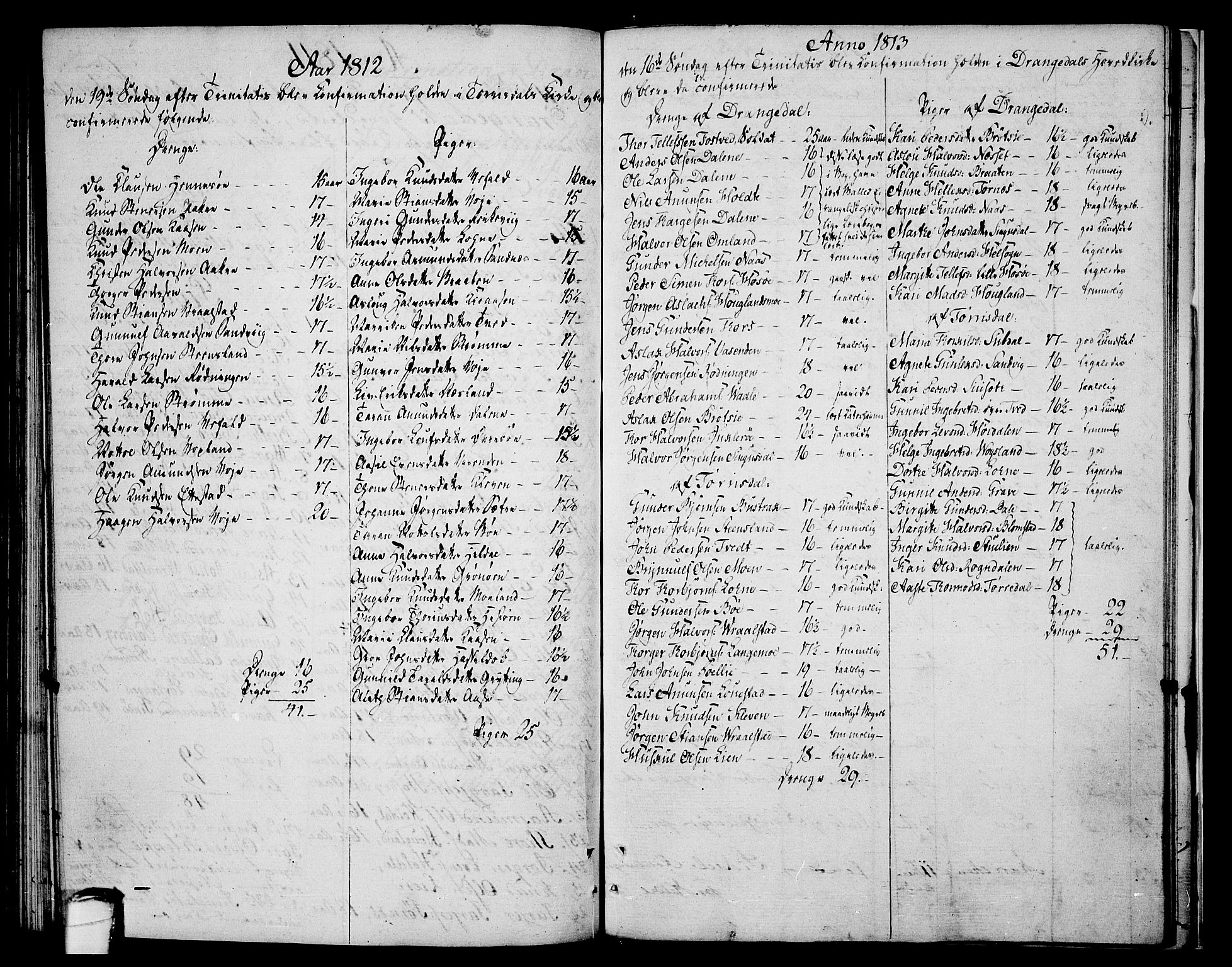 Drangedal kirkebøker, SAKO/A-258/F/Fa/L0004: Parish register (official) no. 4, 1802-1814