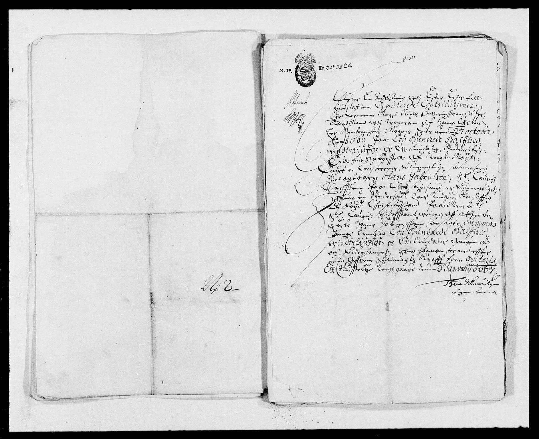 Rentekammeret inntil 1814, Reviderte regnskaper, Fogderegnskap, AV/RA-EA-4092/R41/L2524: Fogderegnskap Lista, 1665-1668, p. 229