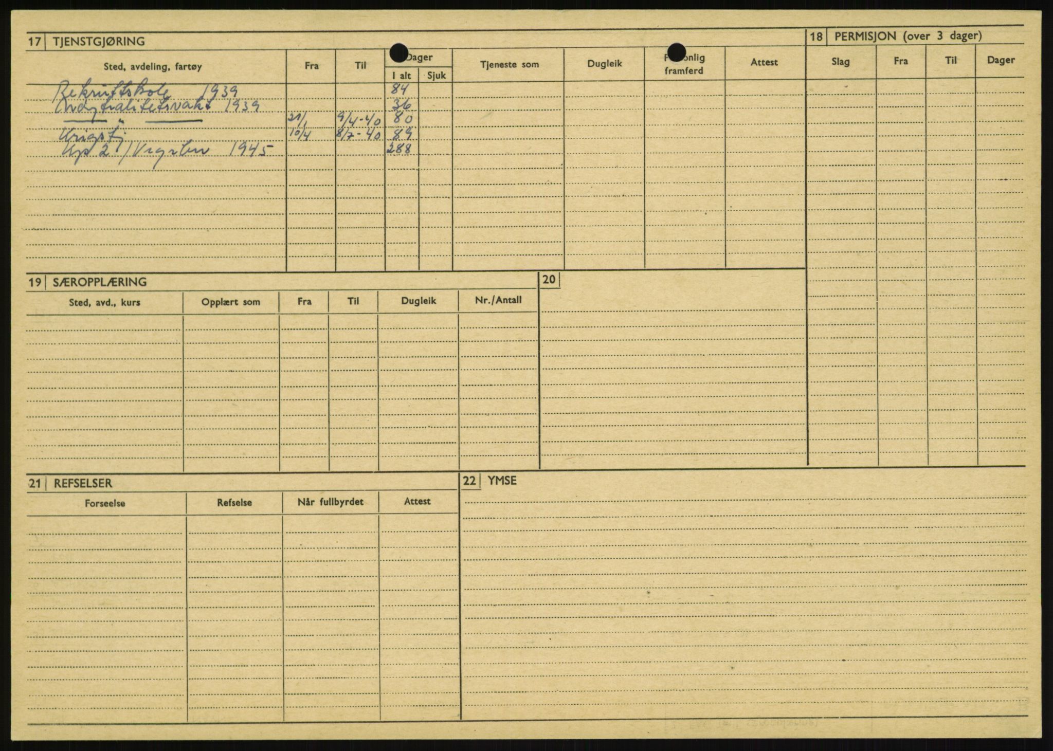 Forsvaret, Varanger bataljon, AV/RA-RAFA-2258/1/D/L0446: Rulleblad for menige født 1917-1919, 1917-1919, p. 323