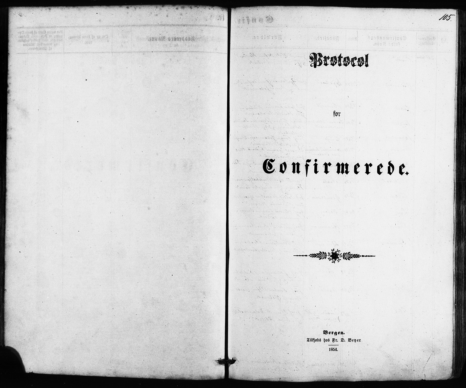 Etne sokneprestembete, SAB/A-75001/H/Haa: Parish register (official) no. A 9, 1862-1878, p. 105