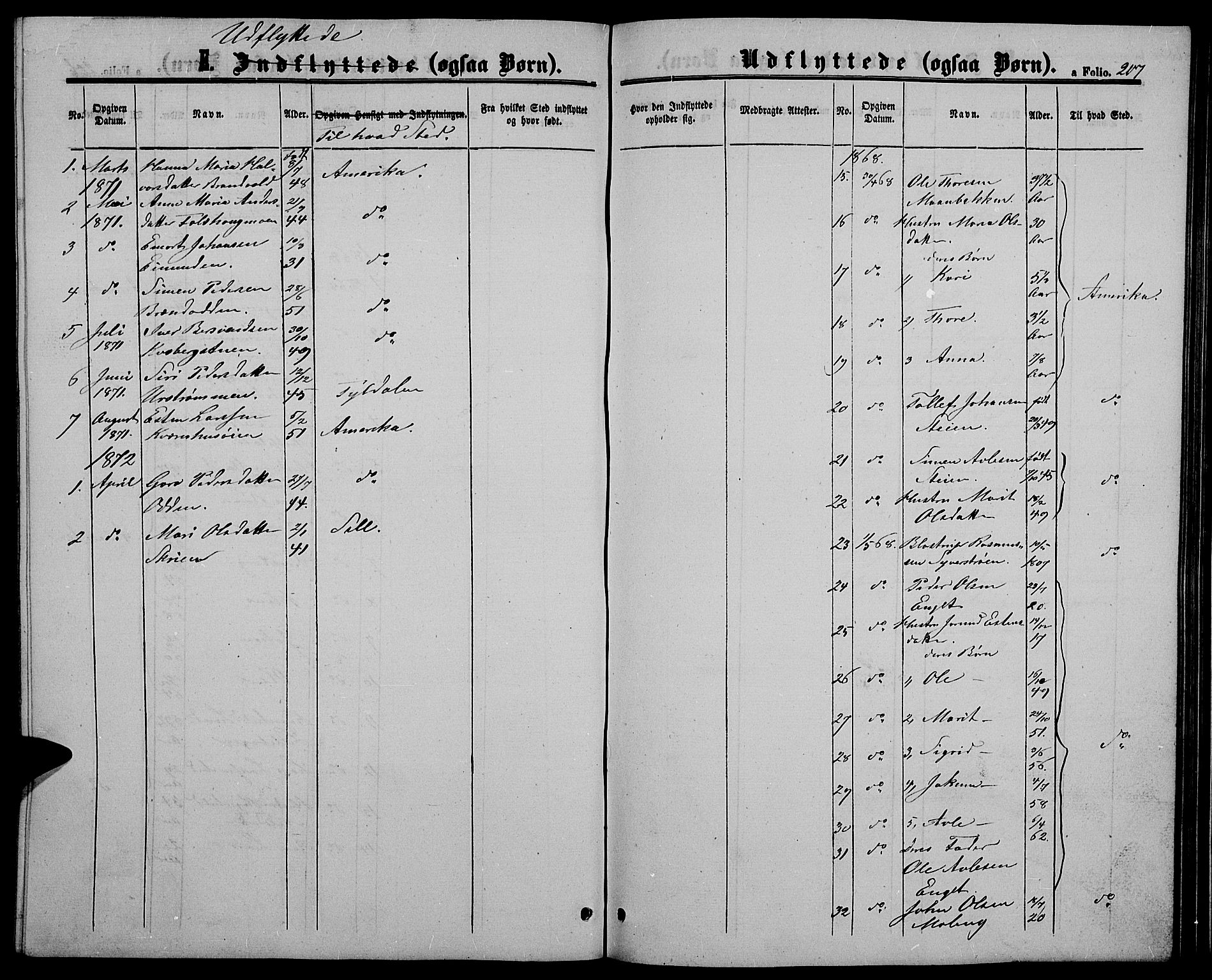 Alvdal prestekontor, SAH/PREST-060/H/Ha/Hab/L0002: Parish register (copy) no. 2, 1863-1878, p. 207