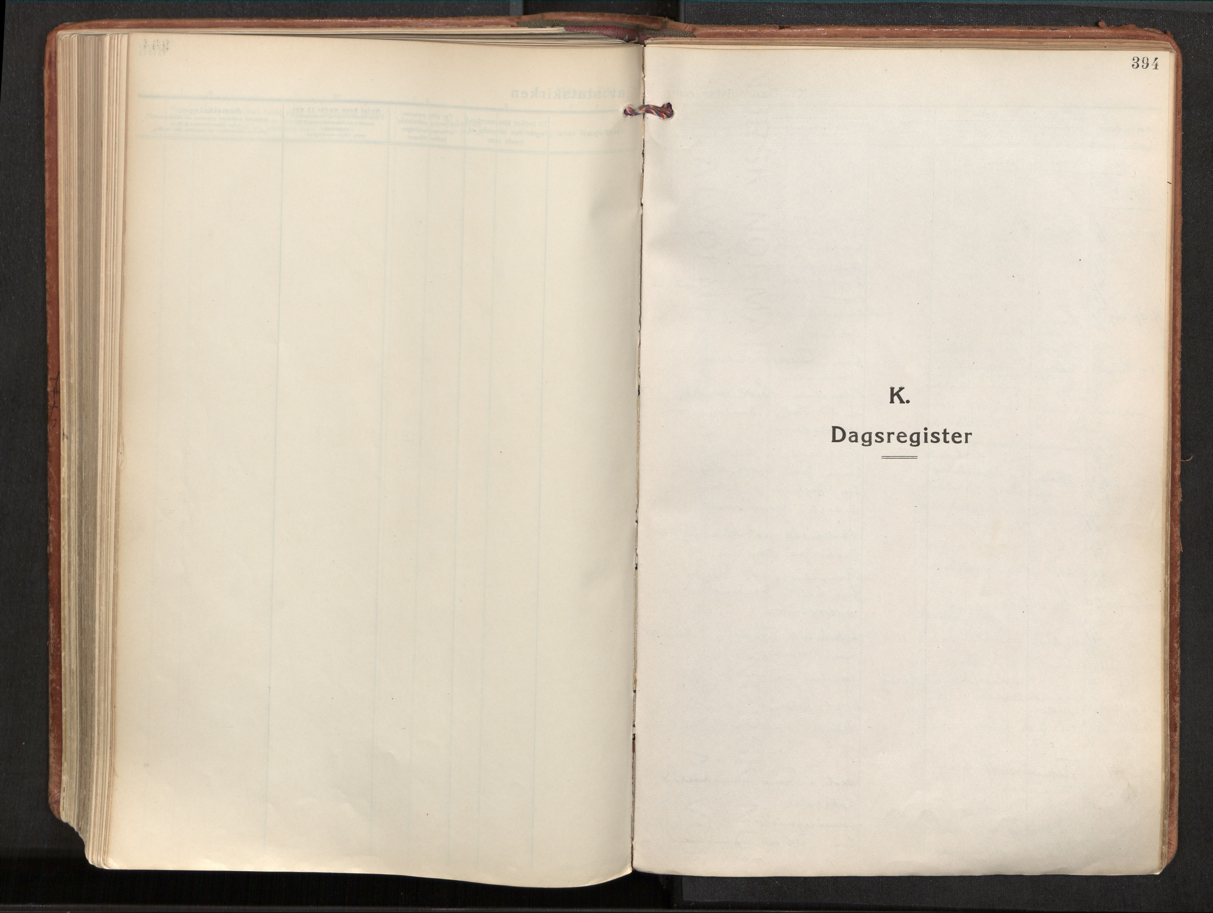 Ministerialprotokoller, klokkerbøker og fødselsregistre - Nordland, AV/SAT-A-1459/839/L0570: Parish register (official) no. 839A07, 1923-1942, p. 394