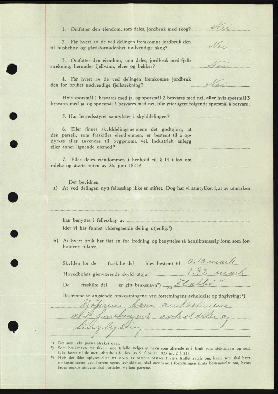 Romsdal sorenskriveri, SAT/A-4149/1/2/2C: Mortgage book no. A19, 1946-1946, Diary no: : 552/1946