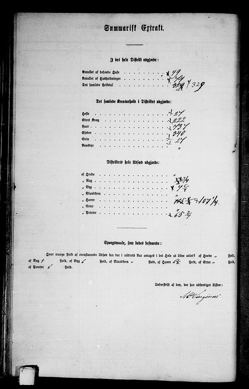 RA, 1865 census for Edøy, 1865, p. 42