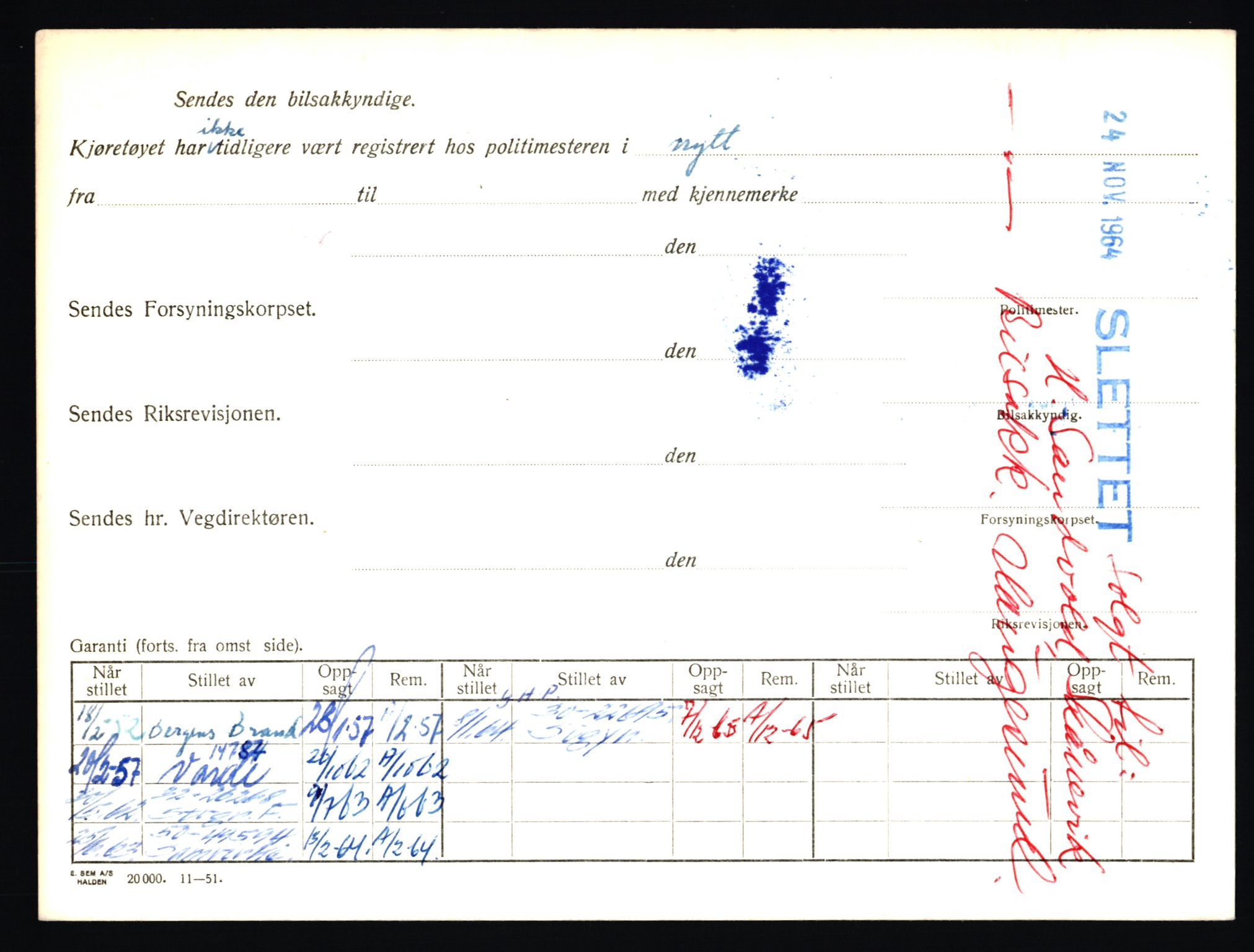 Stavanger trafikkstasjon, AV/SAST-A-101942/0/F/L0024: L-13000 - L-13499, 1930-1971, p. 1946