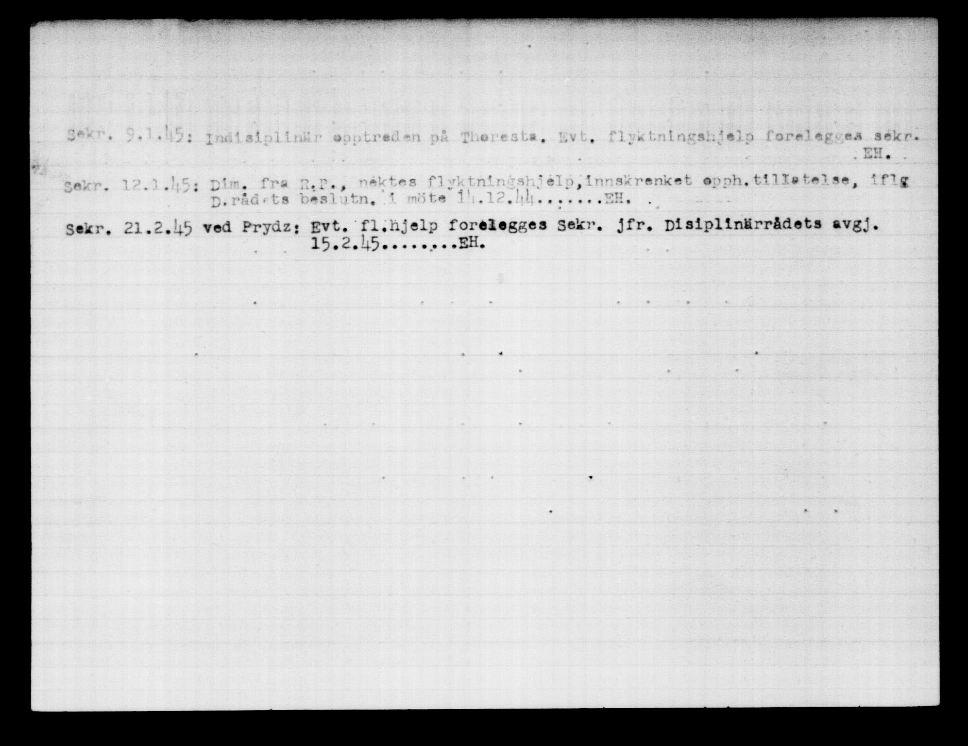 Utenriksstasjonene, Legasjonen i Stockholm, Flyktningkontoret, AV/RA-S-6753/V/Va/L0014: Kjesäterkartoteket, flyktninger med registreringsnr. 34700-37855, 1940-1945, p. 1426